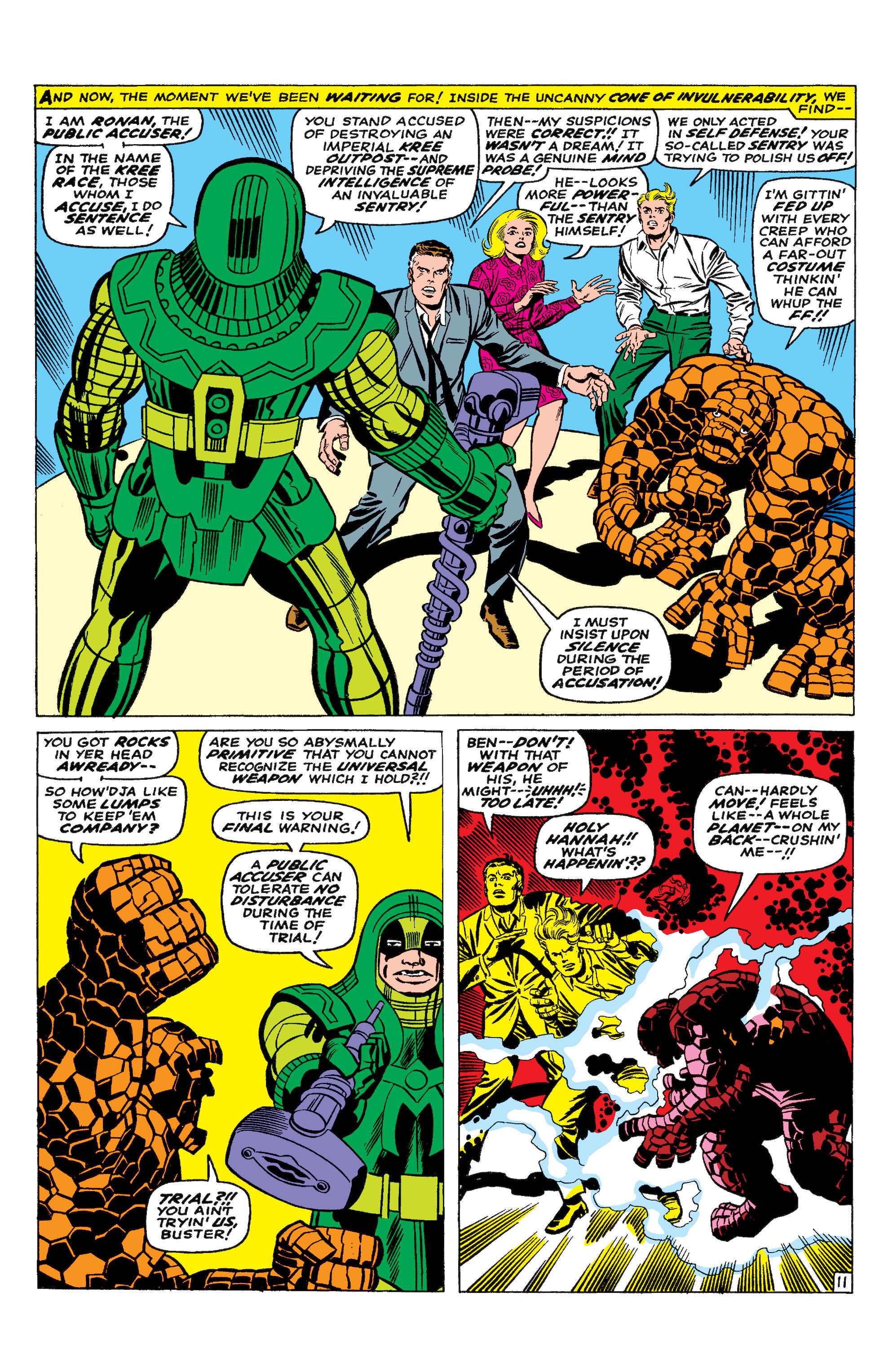 Read online Marvel Masterworks: The Fantastic Four comic -  Issue # TPB 7 (Part 1) - 100