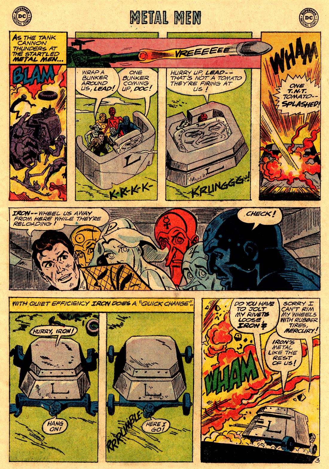 Read online Metal Men (1963) comic -  Issue #12 - 5