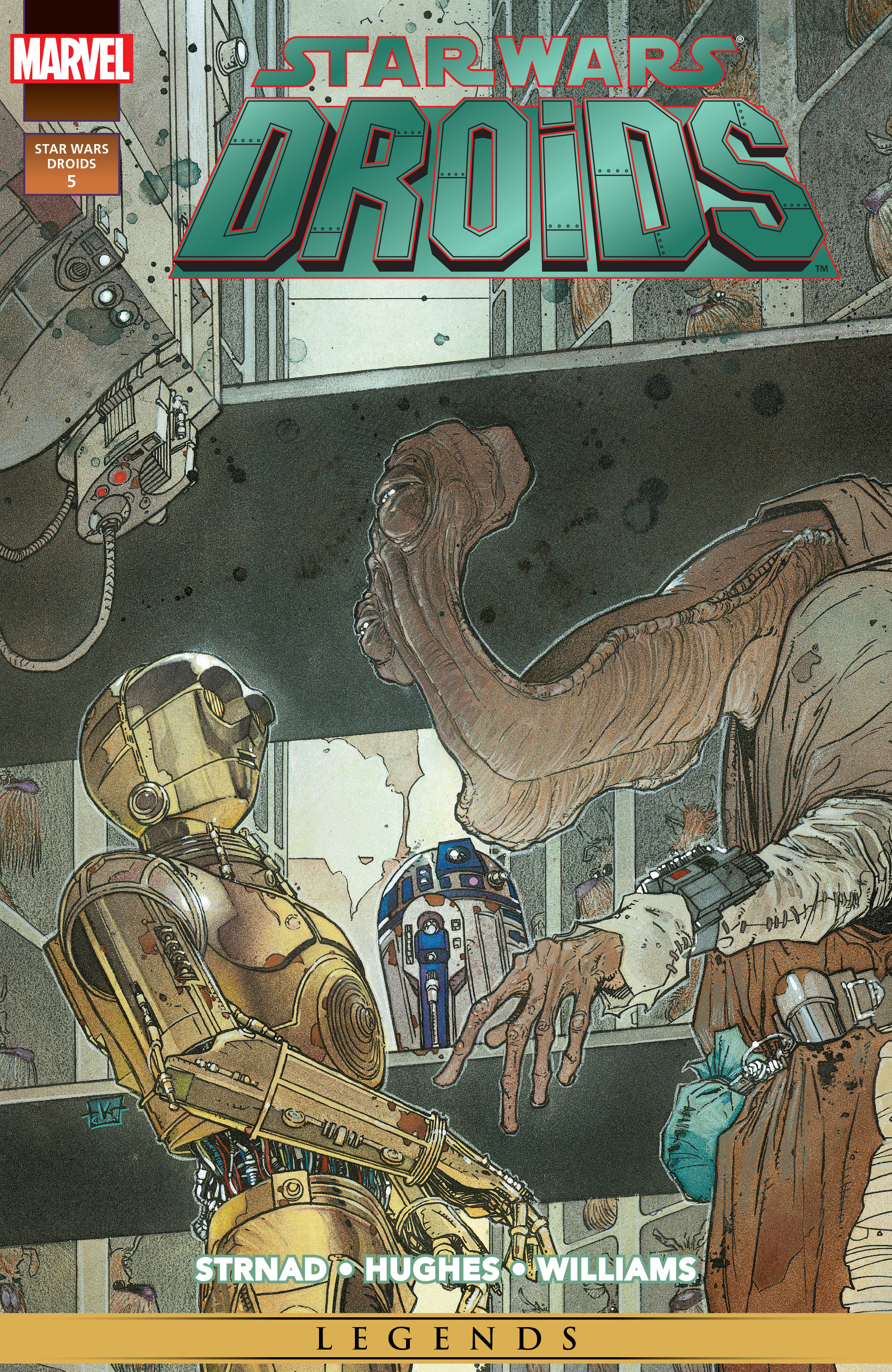 Read online Star Wars: Droids (1995) comic -  Issue #5 - 1