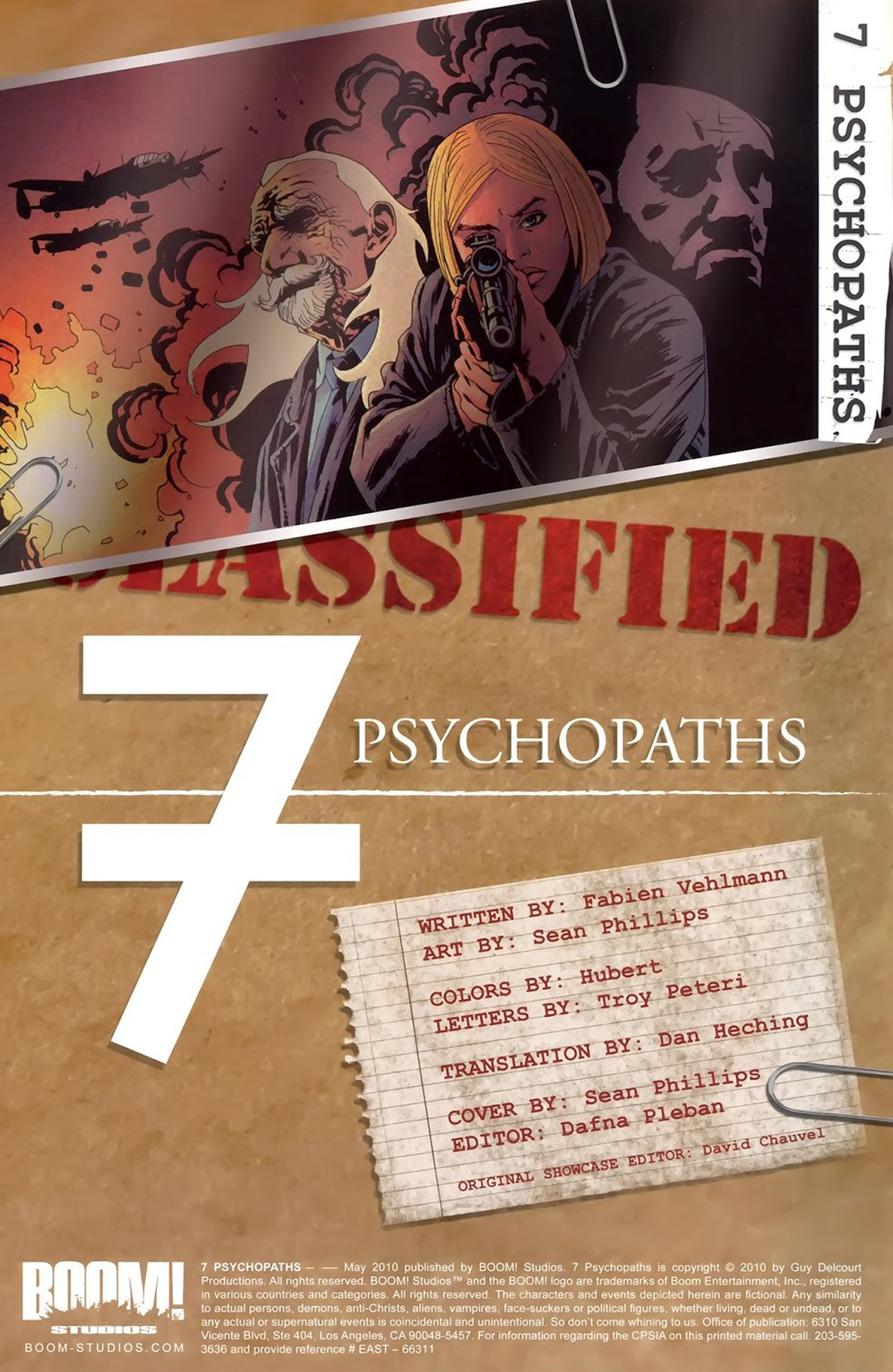 Read online 7 Psychopaths comic -  Issue # _TPB - 2
