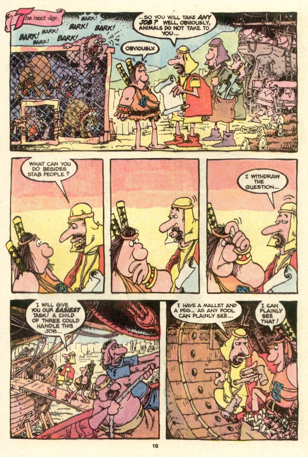 Read online Sergio Aragonés Groo the Wanderer comic -  Issue #16 - 10