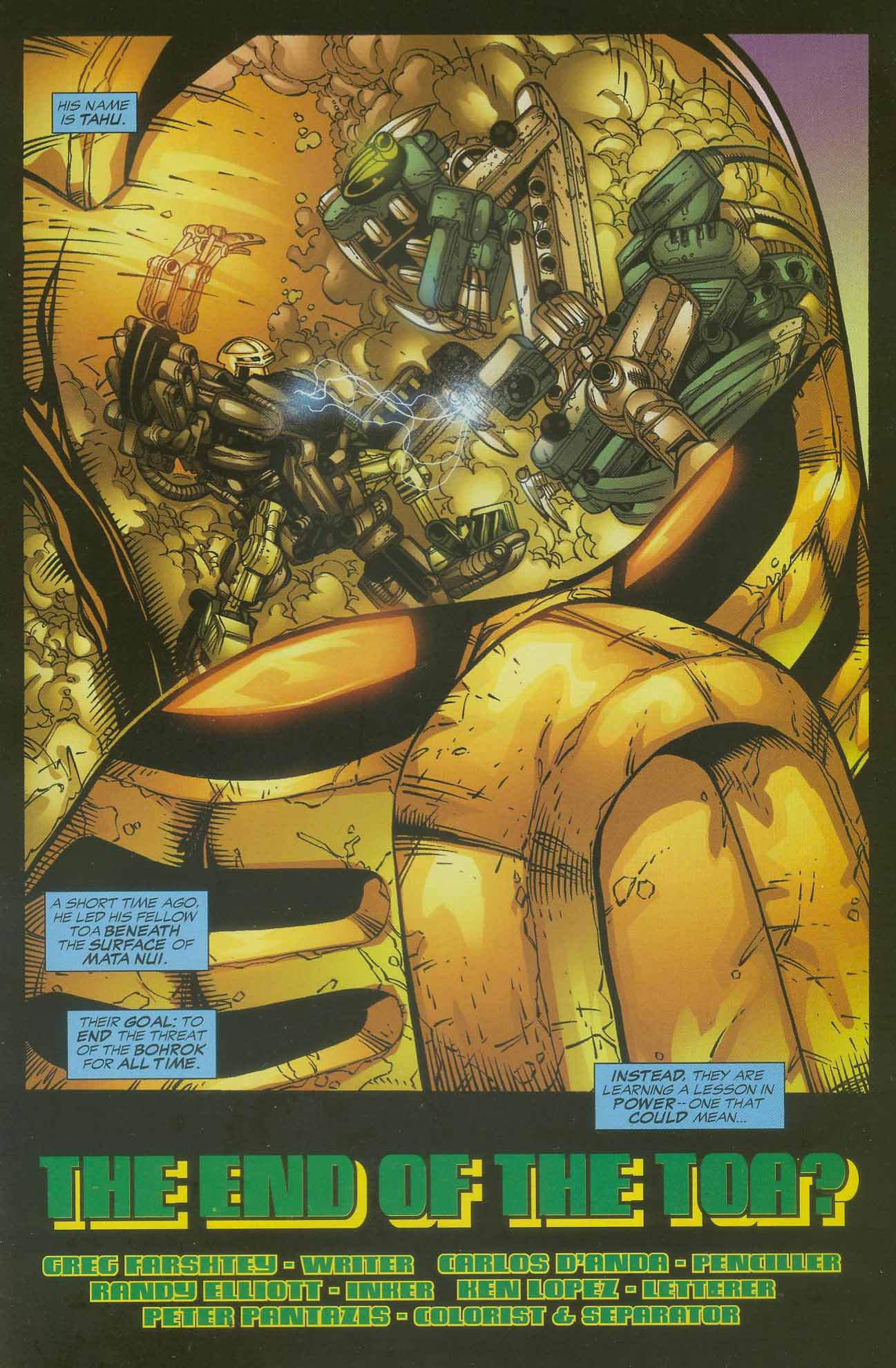 Read online Bionicle comic -  Issue #8 - 3