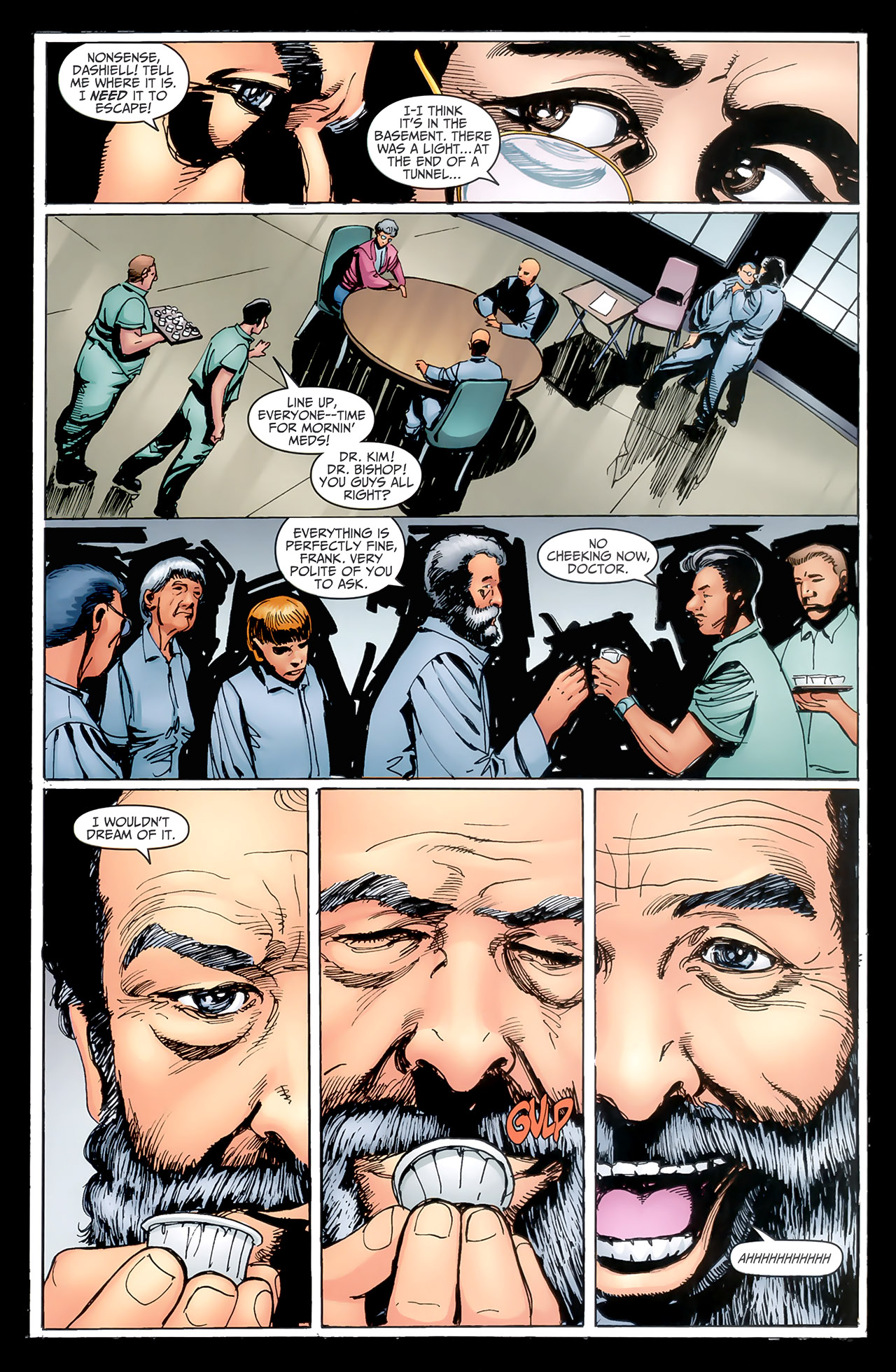 Read online Fringe comic -  Issue #6 - 10
