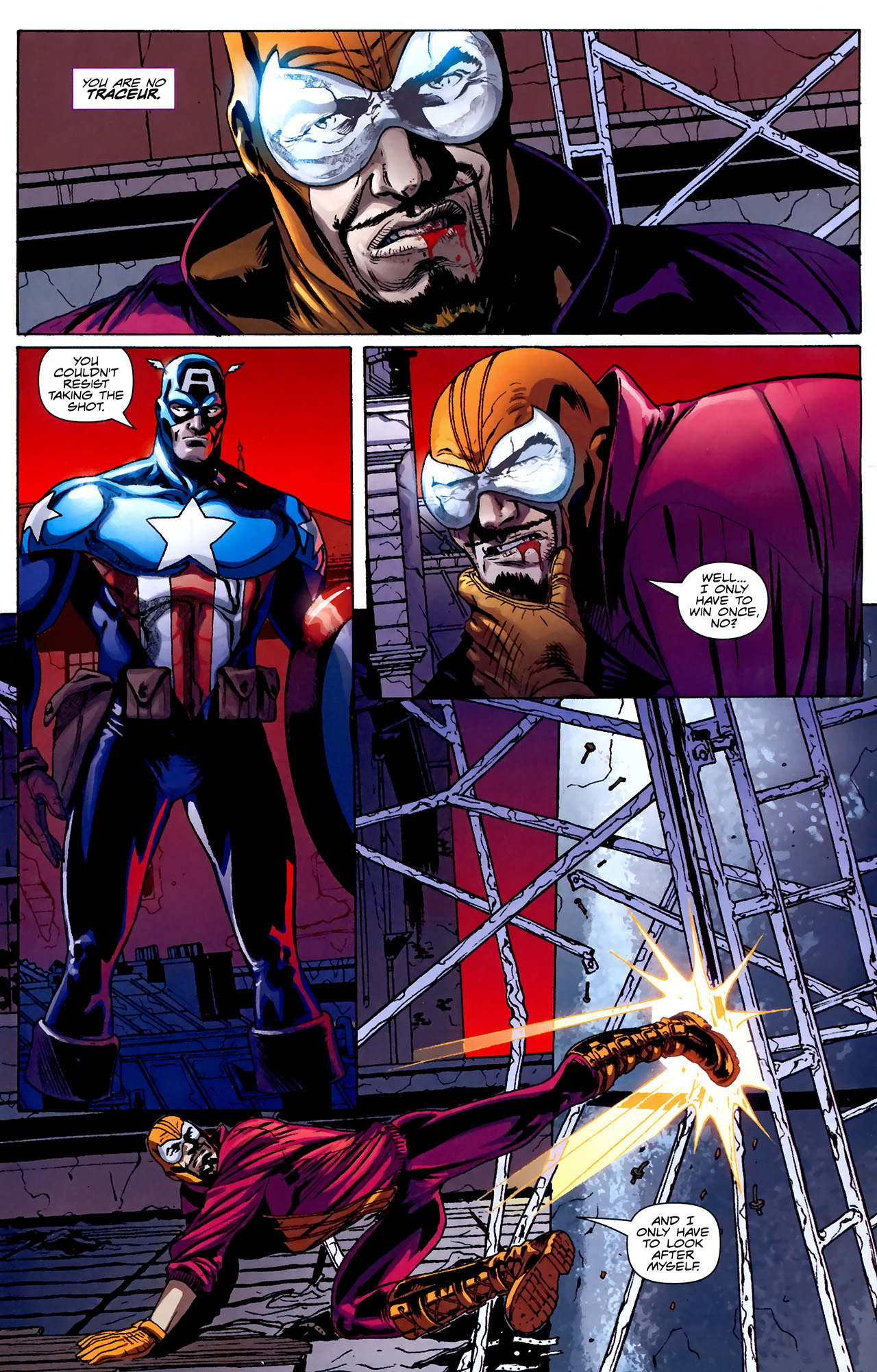 Read online Captain America And Batroc comic -  Issue # Full - 19