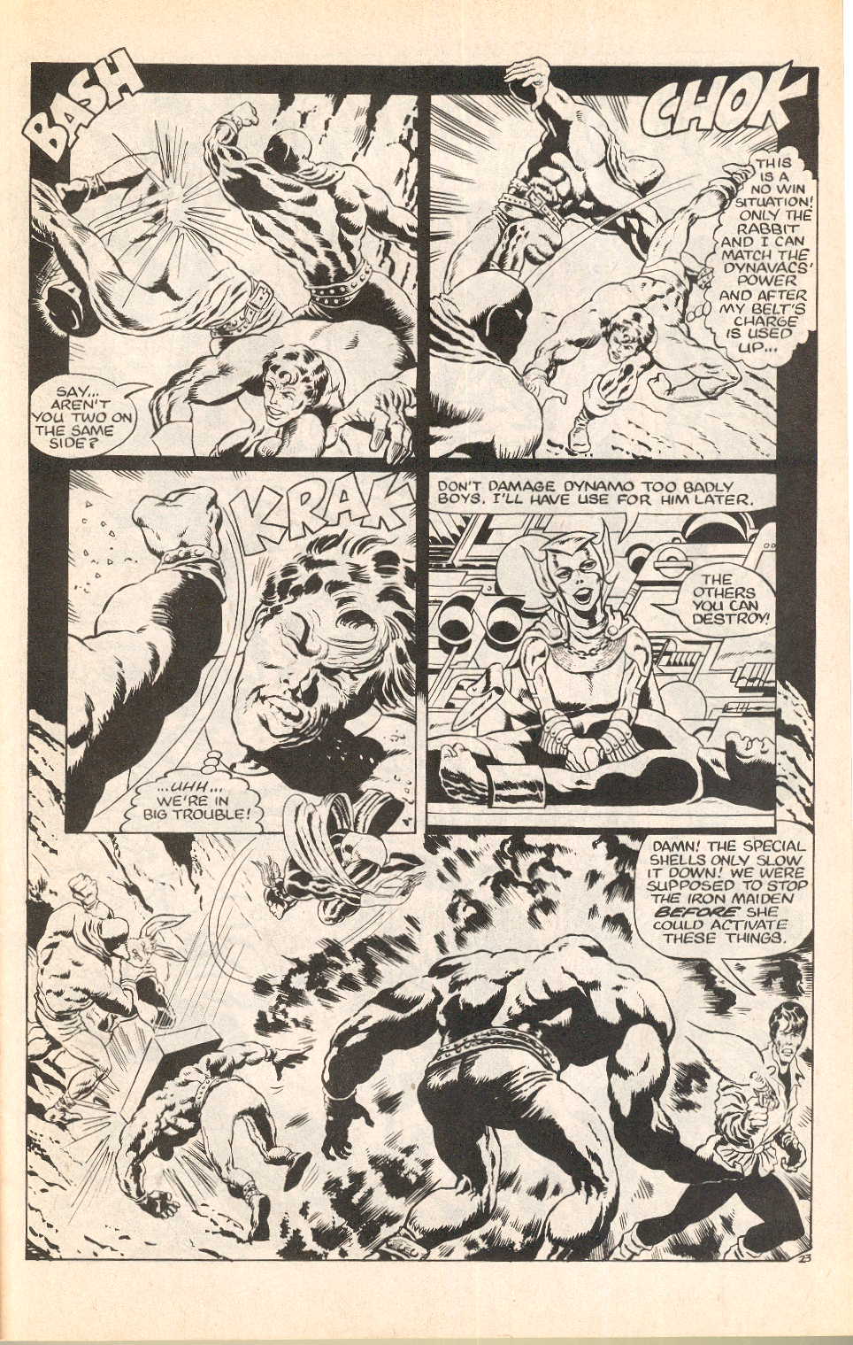 Read online Thunderbunny comic -  Issue #11 - 25