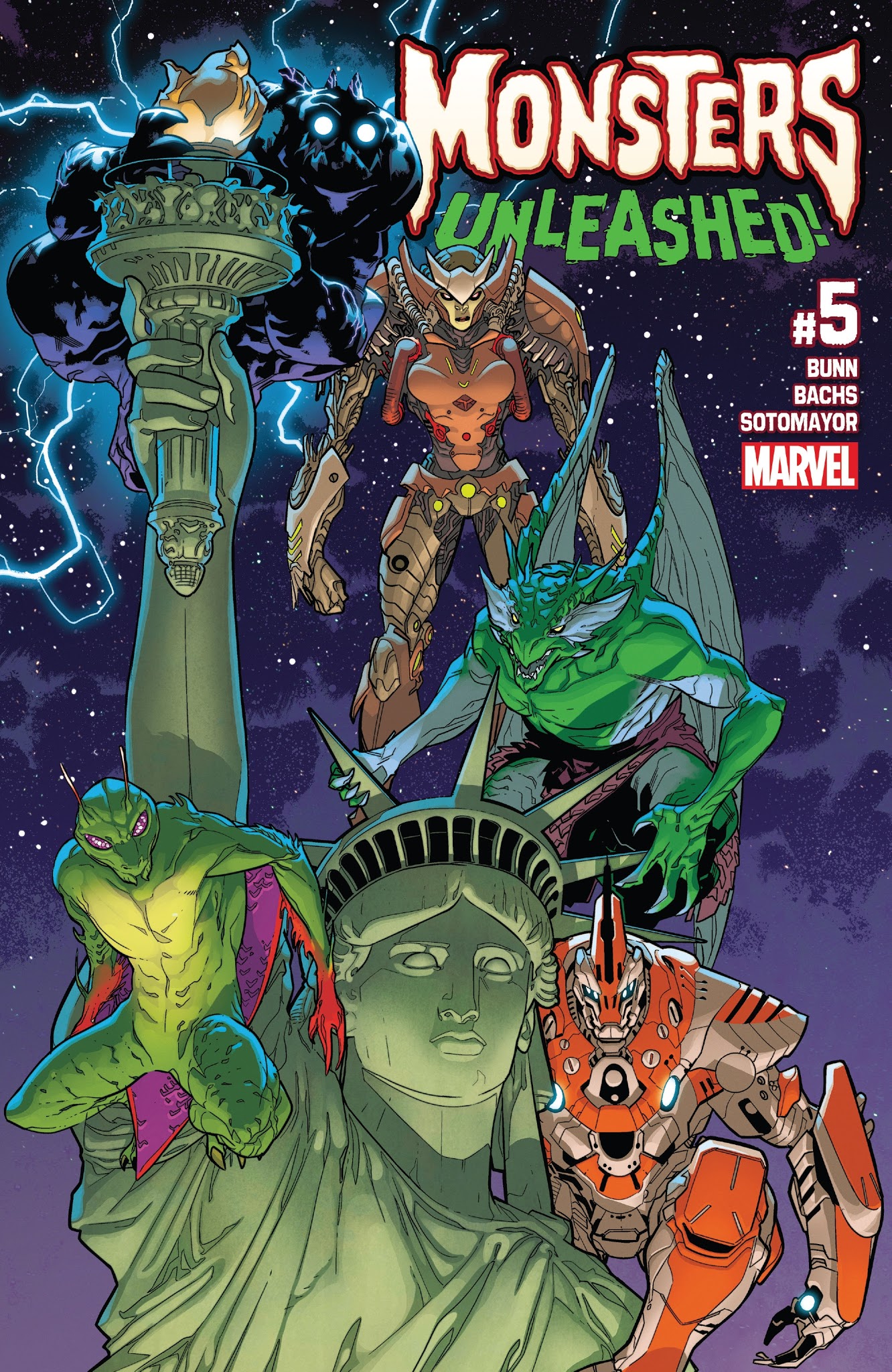 Read online Monsters Unleashed II comic -  Issue #5 - 1
