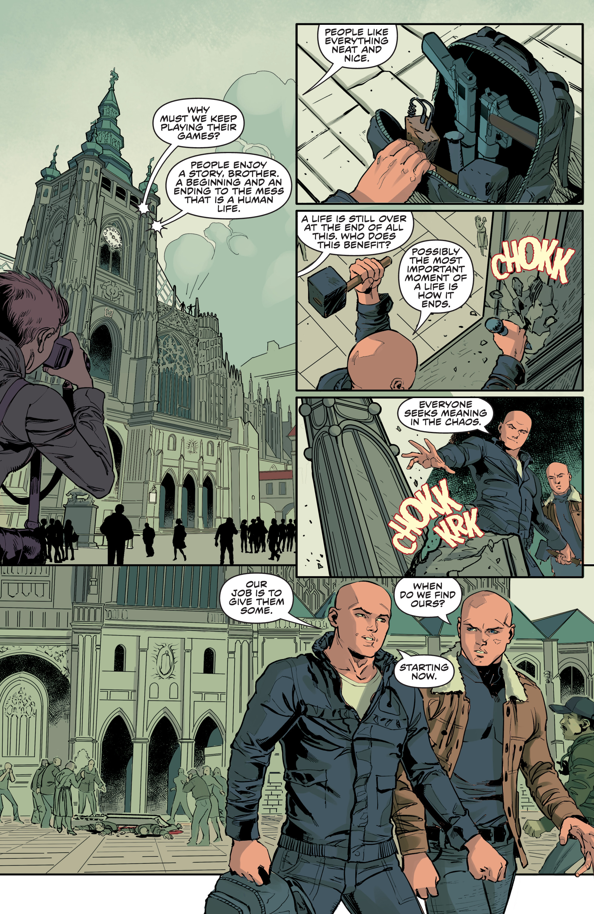 Read online Agent 47: Birth of the Hitman comic -  Issue # _TPB 1 (Part 1) - 57