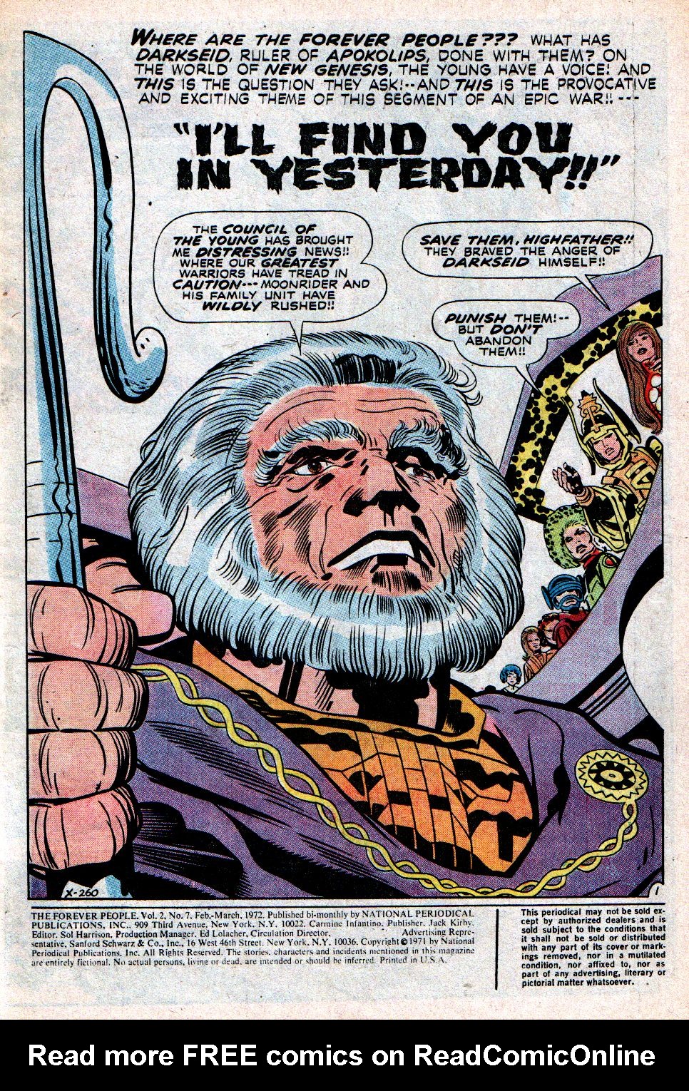 Read online Forever People (1971) comic -  Issue #7 - 3