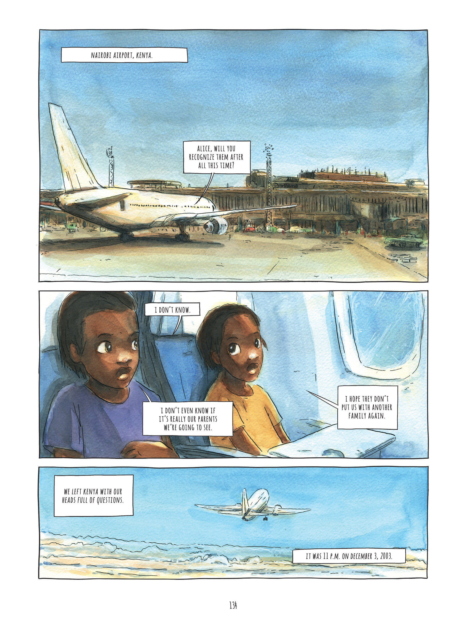 Read online Alice on the Run: One Child's Journey Through the Rwandan Civil War comic -  Issue # TPB - 133