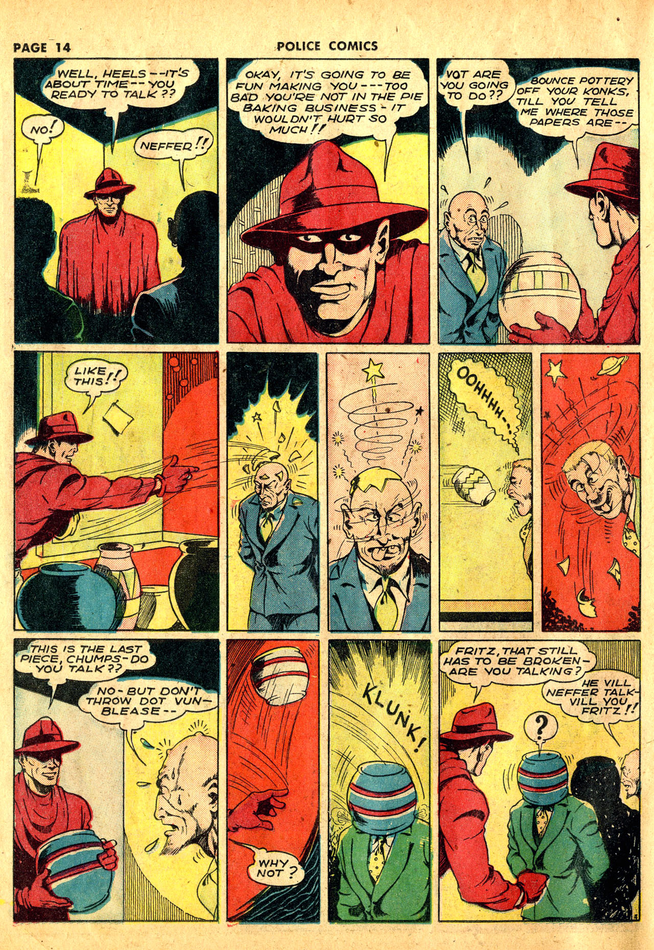 Read online Police Comics comic -  Issue #12 - 17