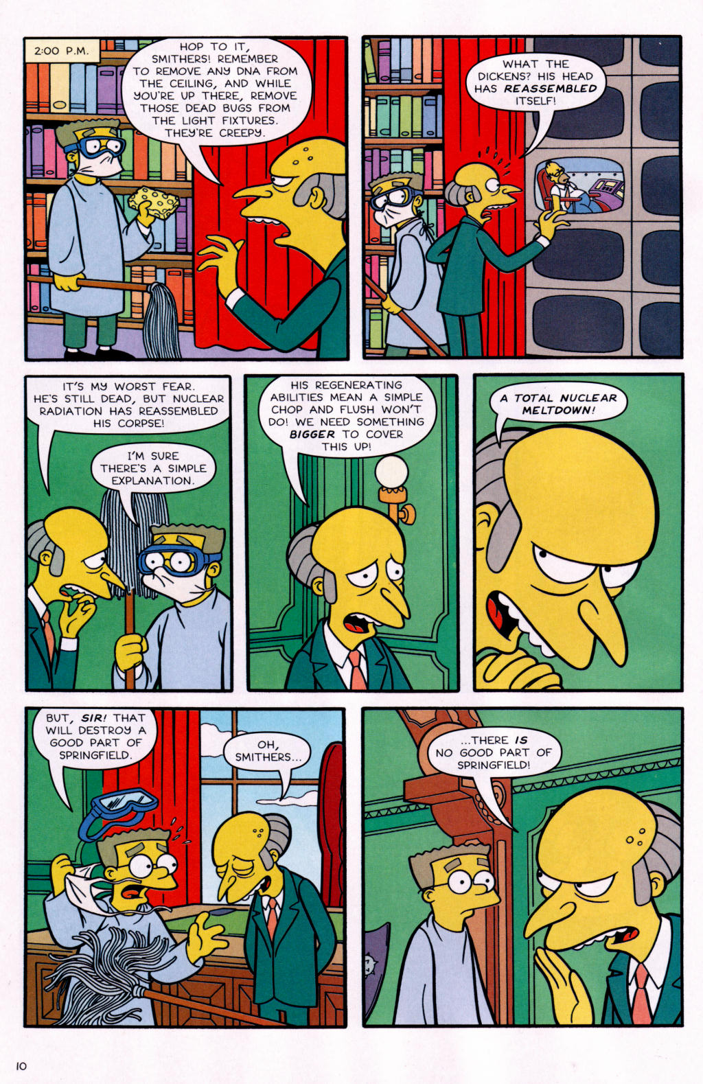 Read online Simpsons Comics comic -  Issue #128 - 10