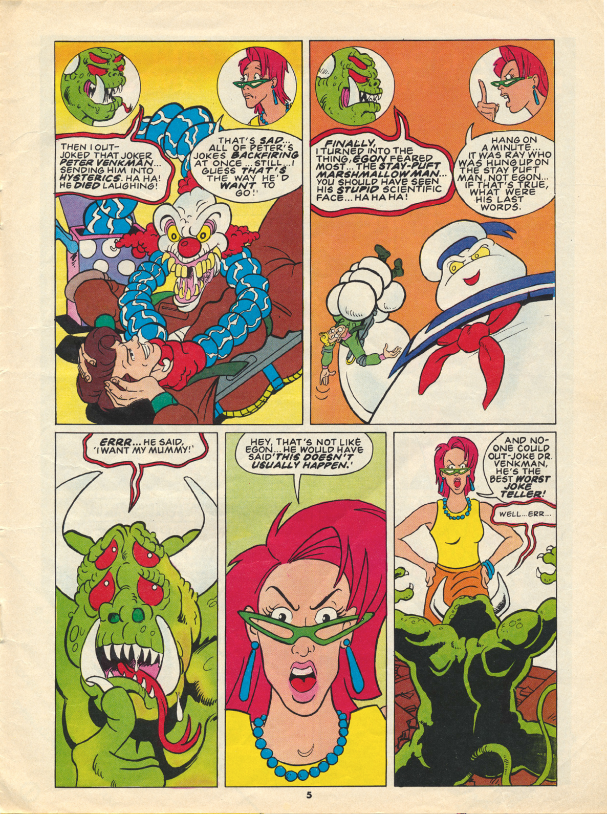 Read online The Real Ghostbusters comic -  Issue #15 - 5