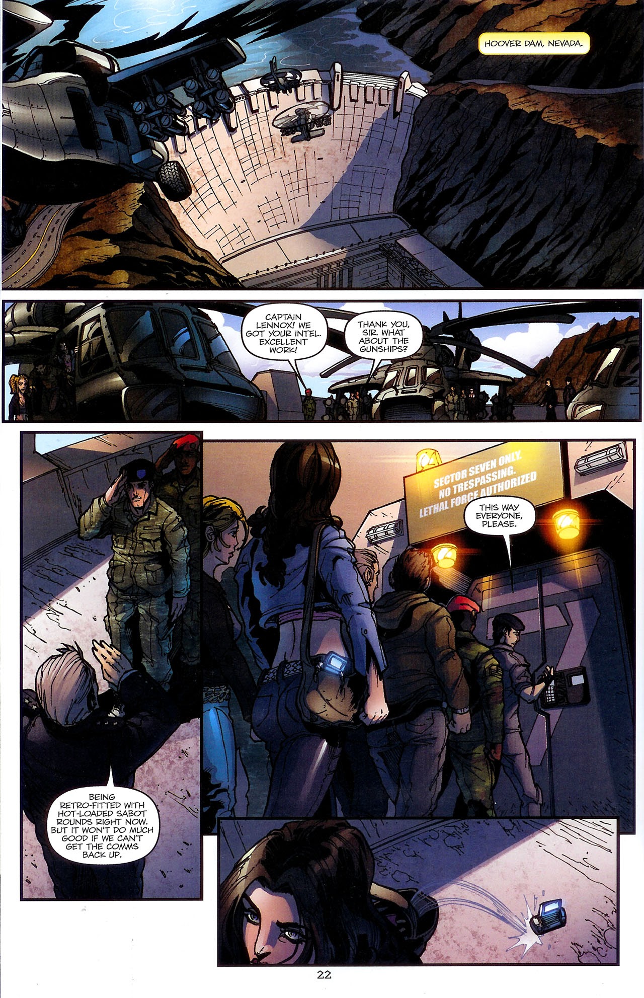 Read online Transformers: The Movie Adaptation comic -  Issue #3 - 23