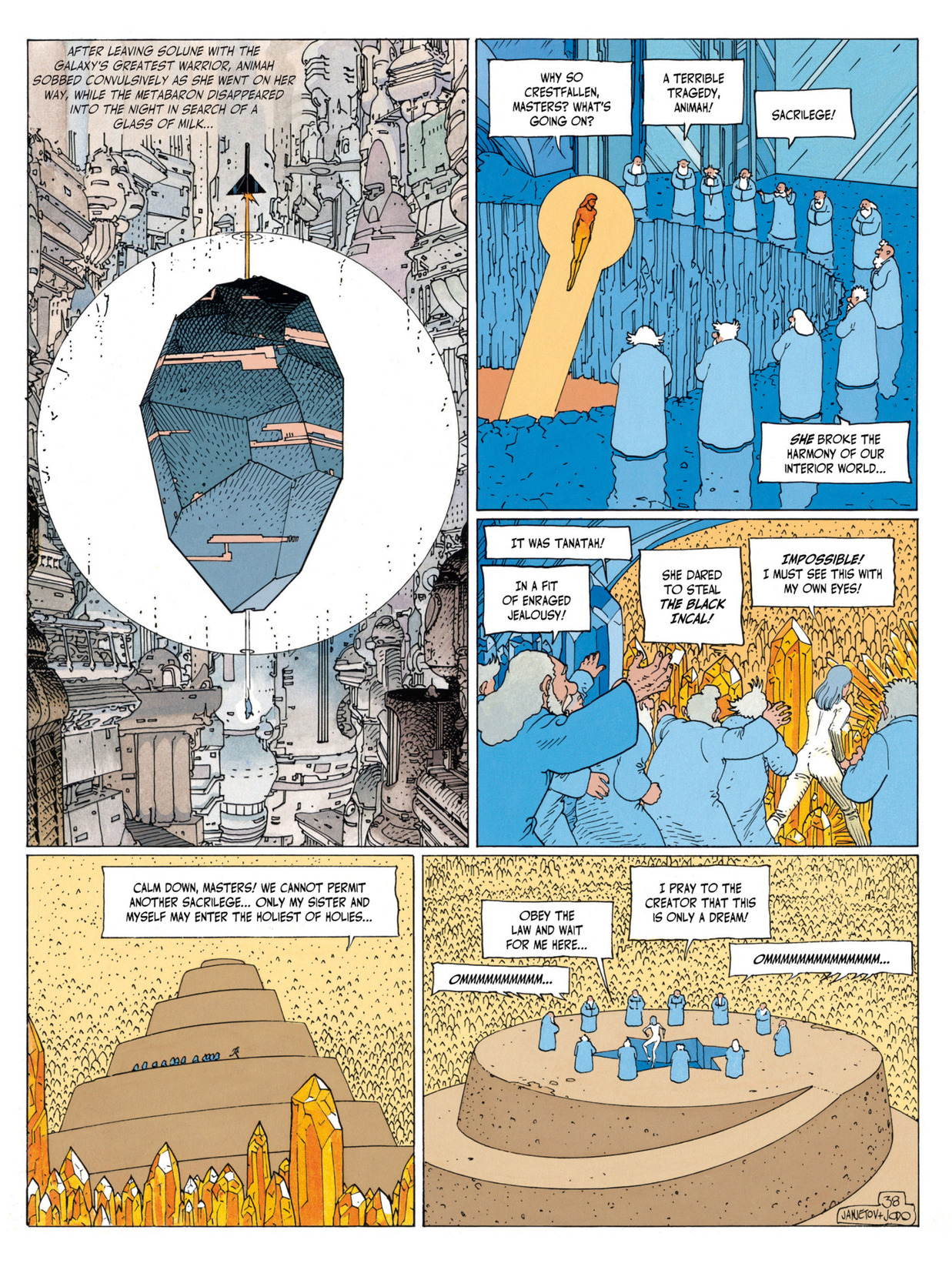 Read online Before the Incal comic -  Issue #6 - 41