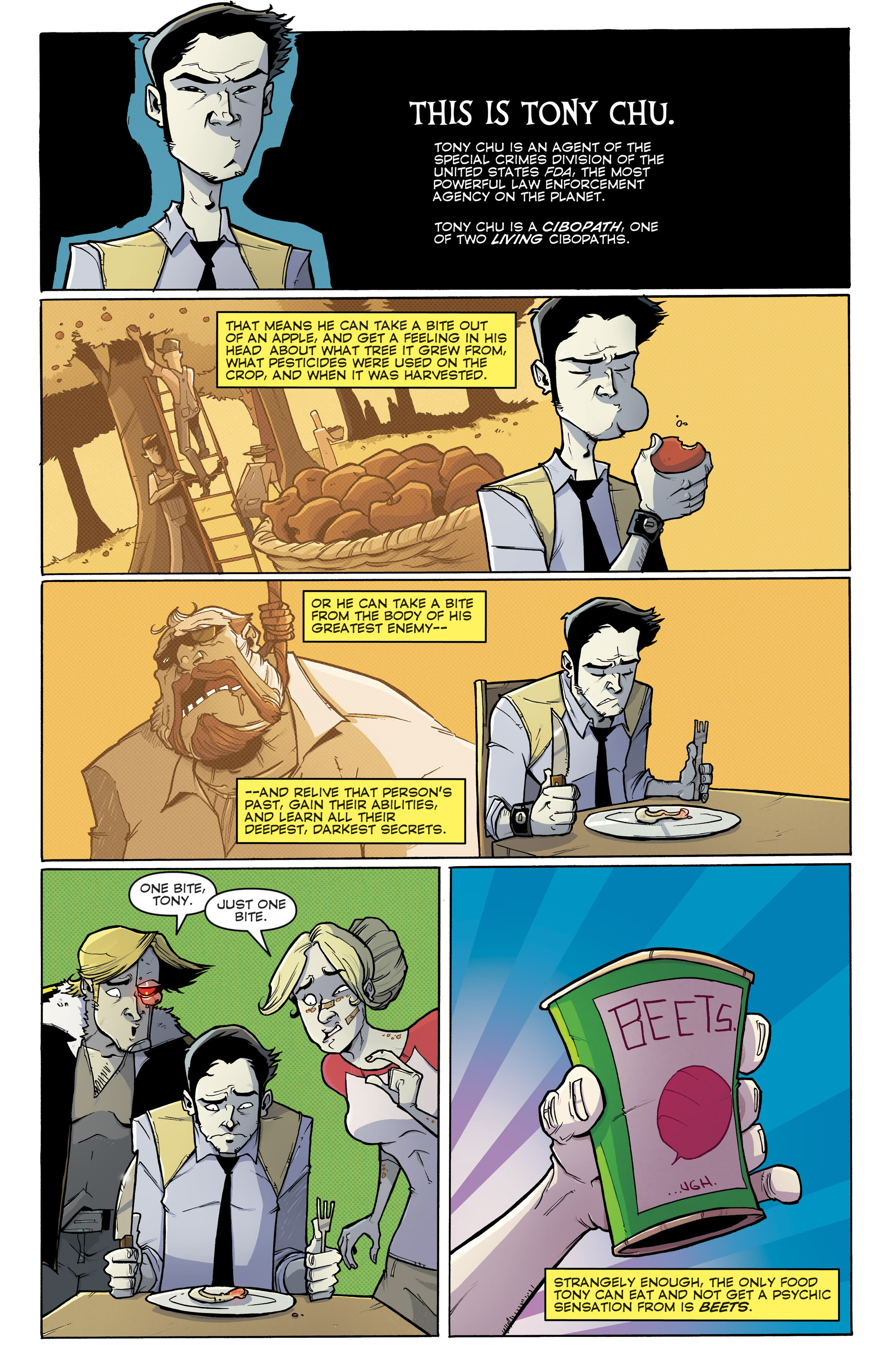 Read online Chew comic -  Issue #56 - 3