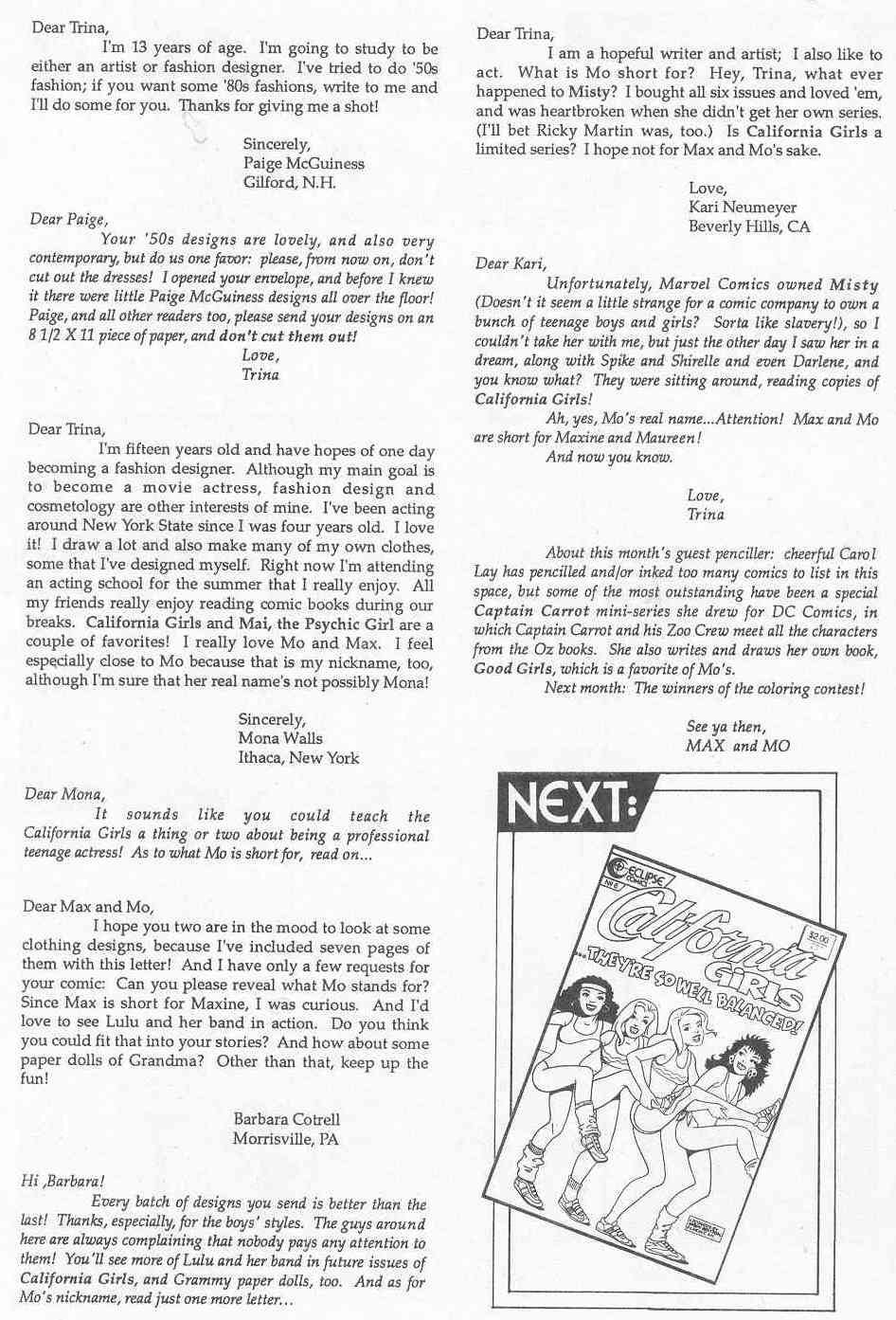 Read online California Girls comic -  Issue #5 - 23