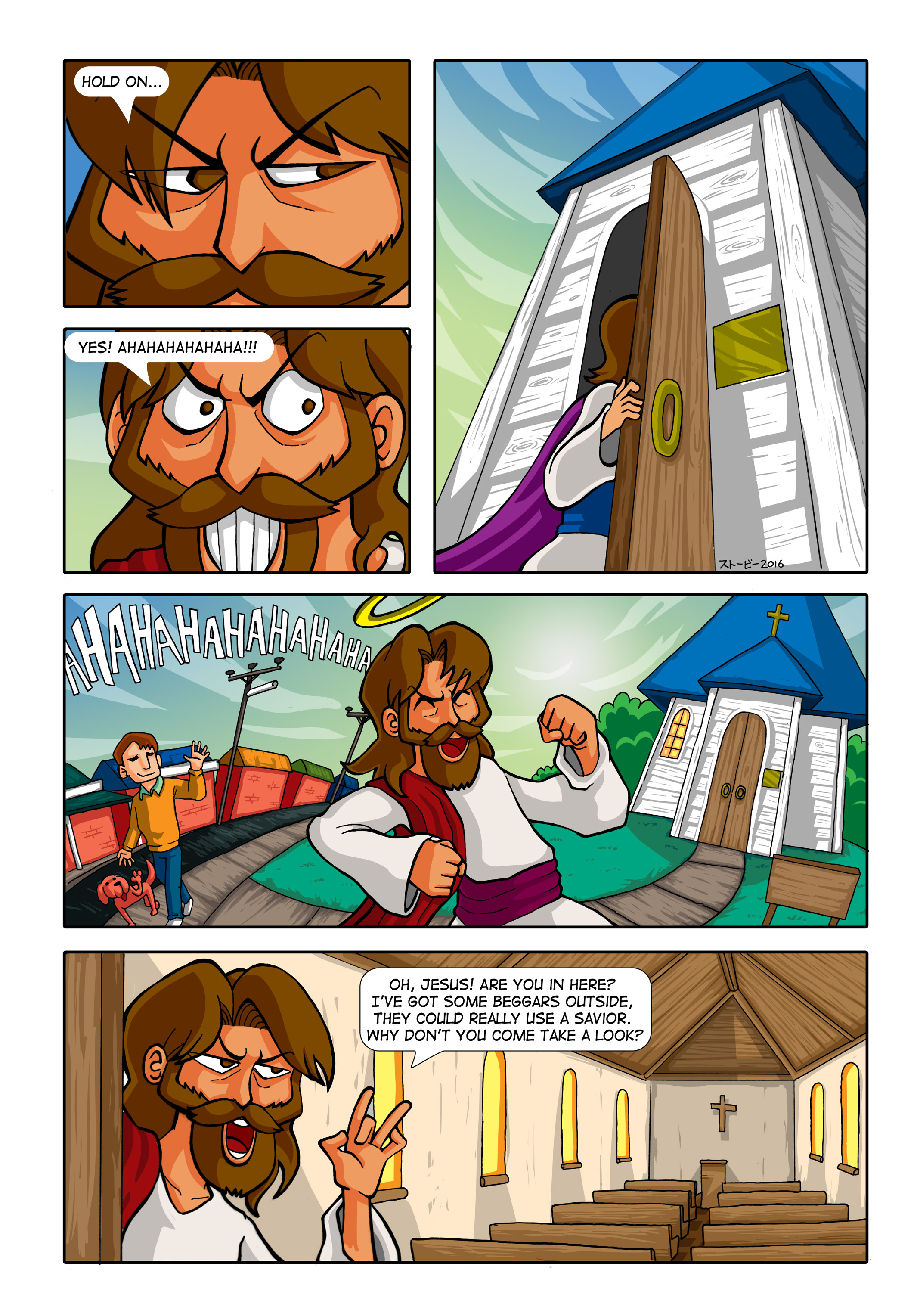 Read online Evil Jesus comic -  Issue #2 - 7