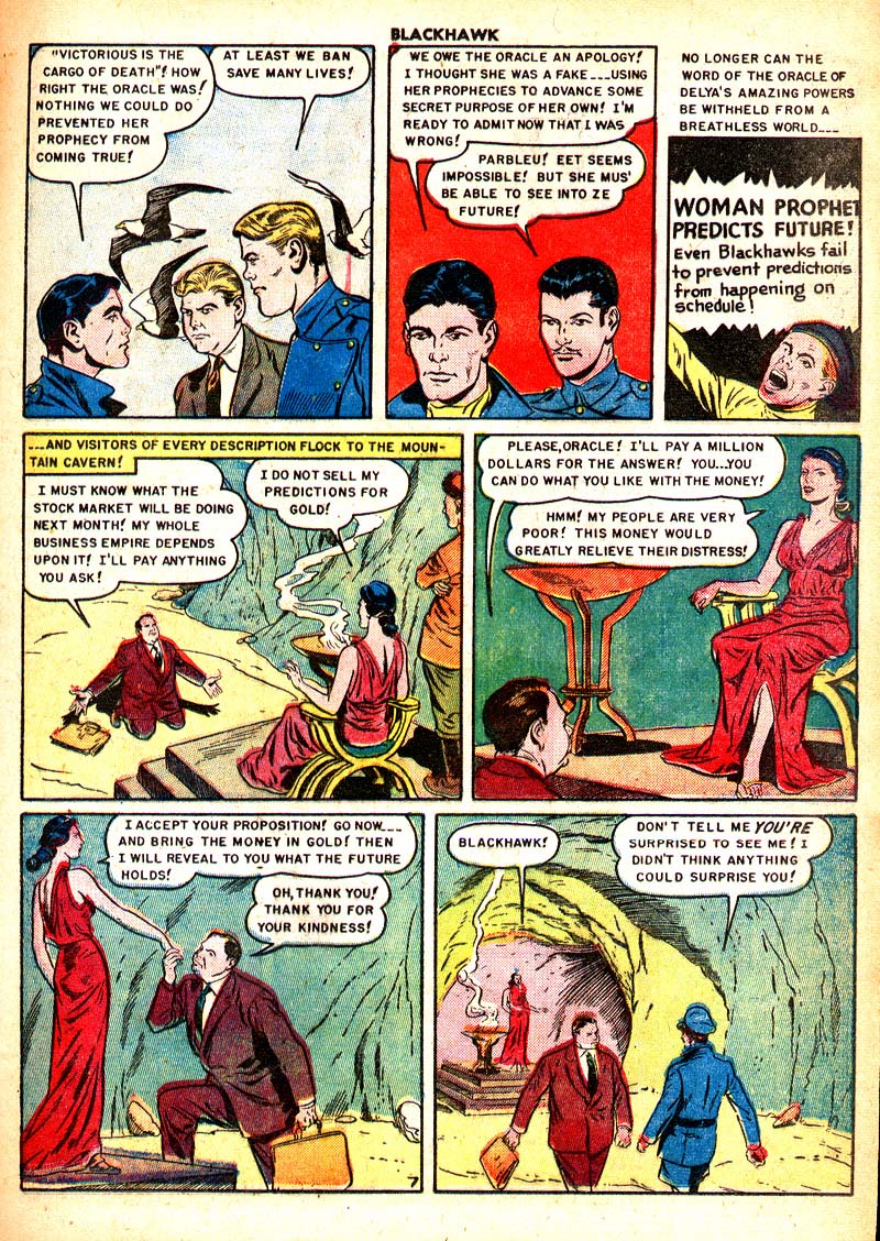 Read online Blackhawk (1957) comic -  Issue #32 - 7