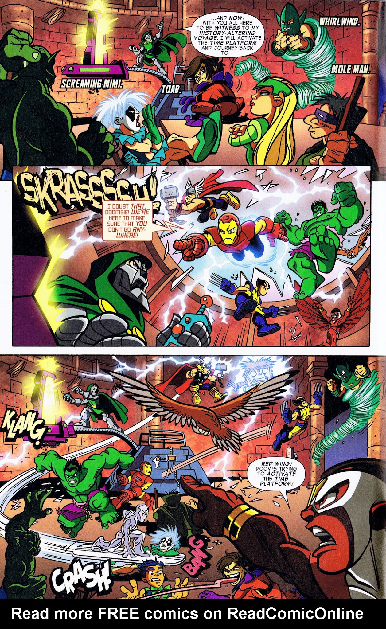 Read online Super Hero Squad comic -  Issue #1 - 6