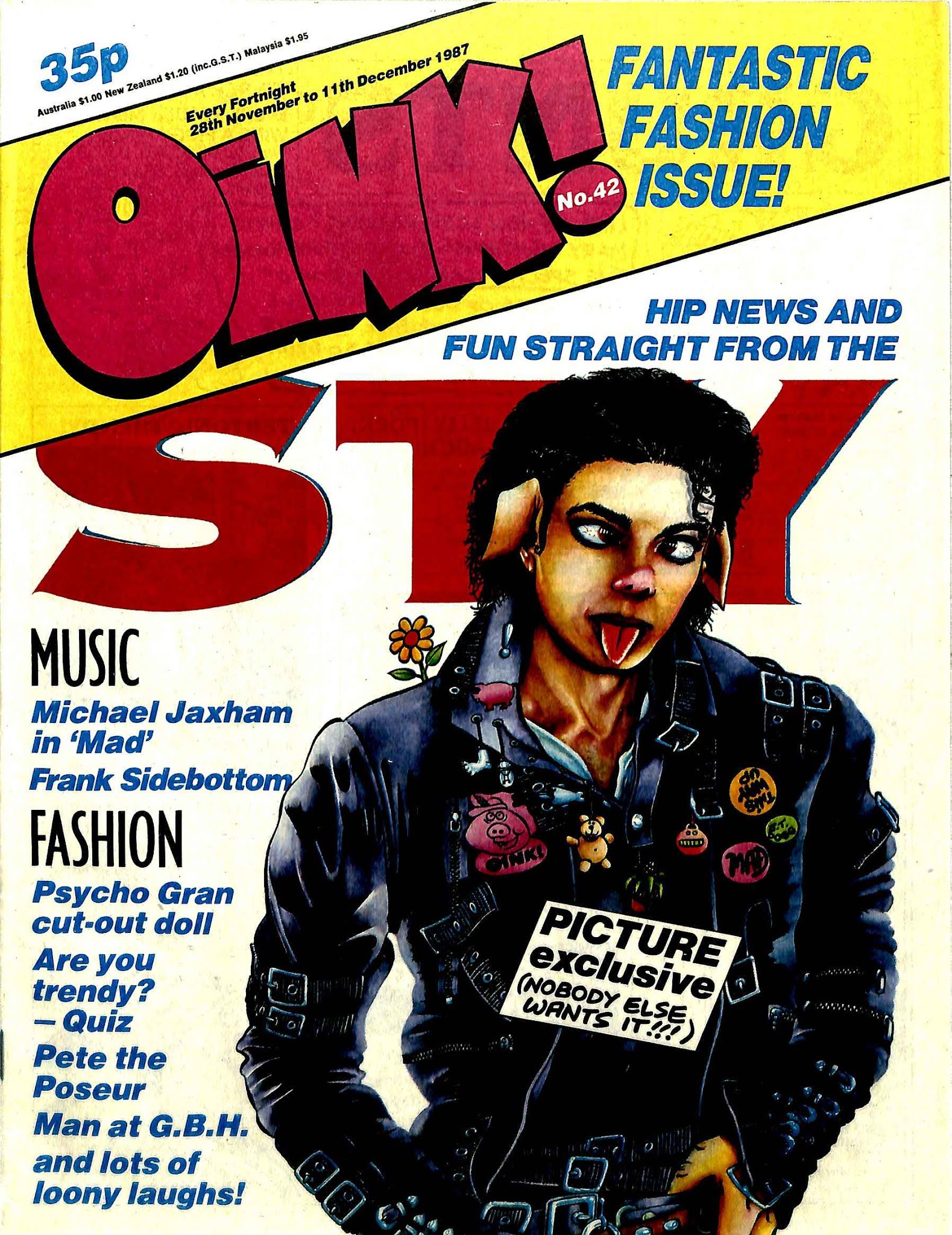 Read online Oink! comic -  Issue #42 - 1