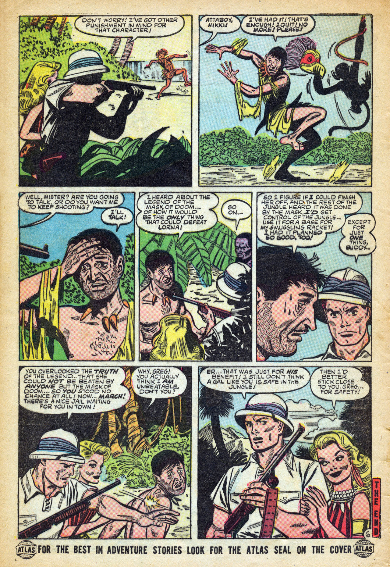 Read online Lorna, The Jungle Girl comic -  Issue #15 - 31