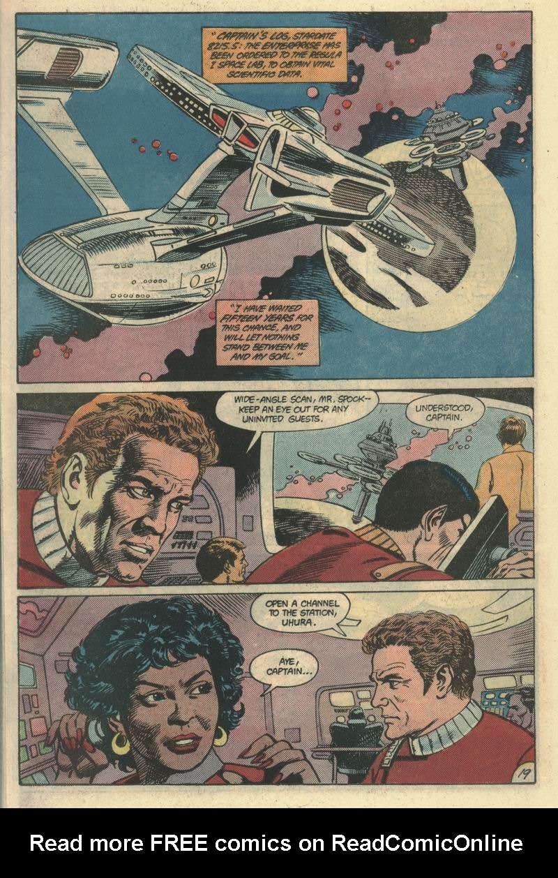 Read online Star Trek (1984) comic -  Issue #9 - 20