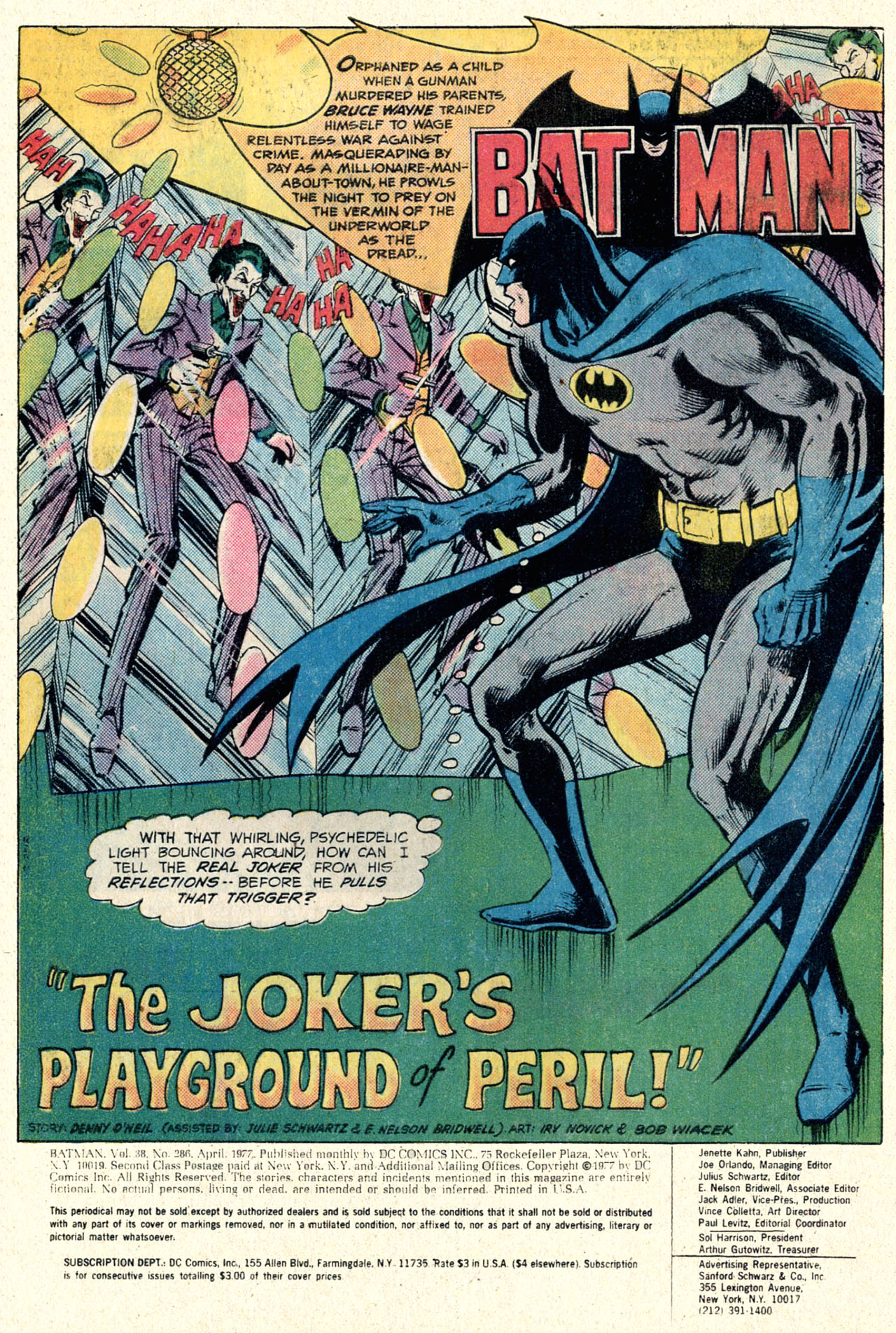 Read online Batman (1940) comic -  Issue #286 - 3