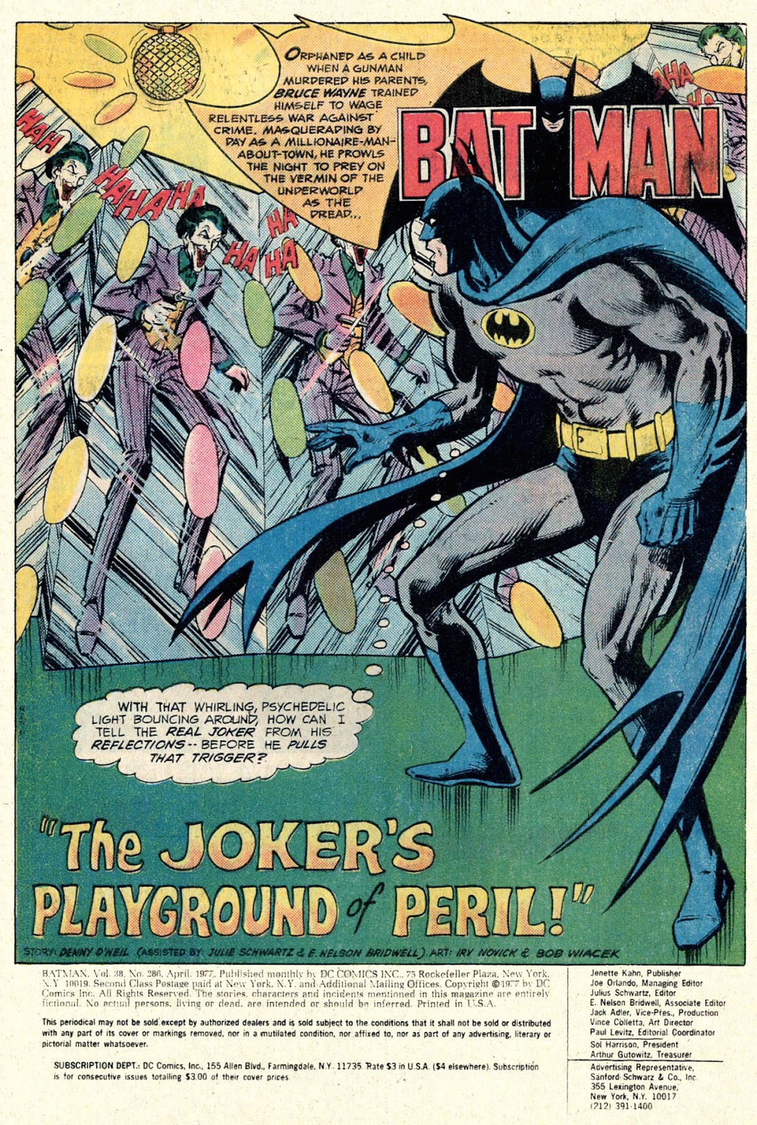 Batman (1940) issue 286 - Page 3