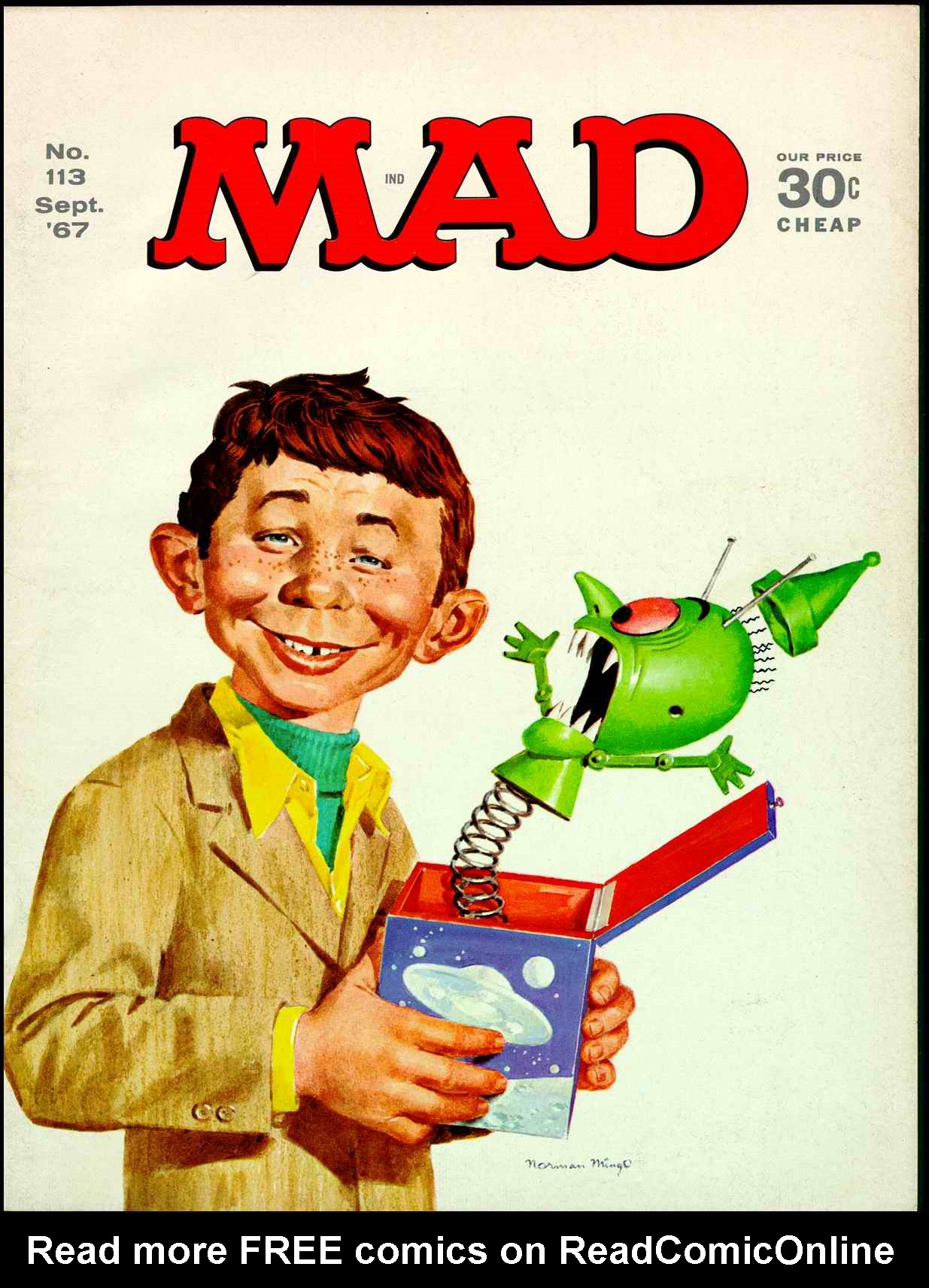 Read online MAD comic -  Issue #113 - 1