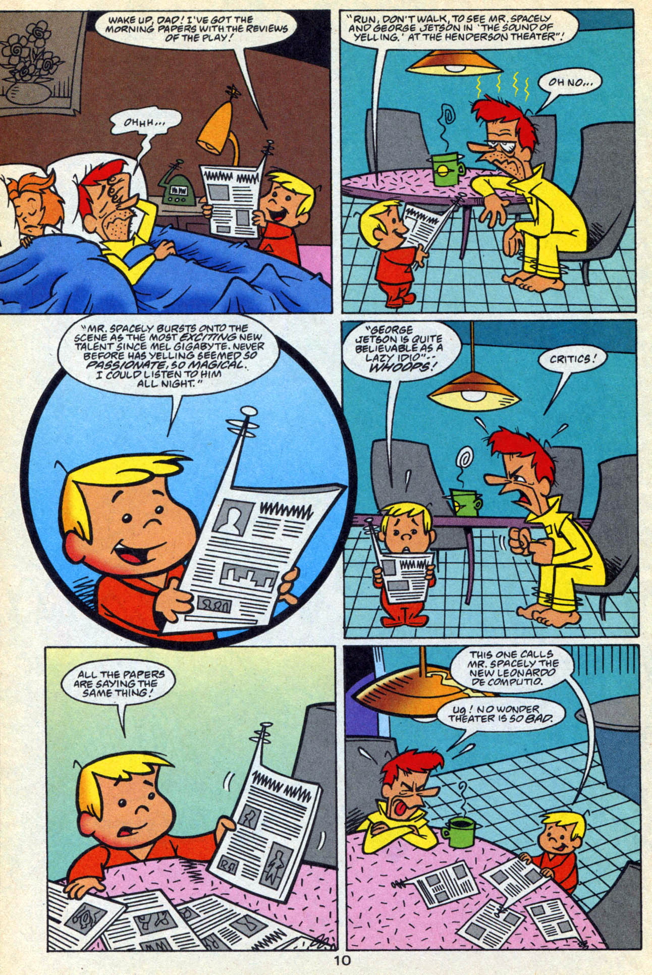 Read online The Flintstones and the Jetsons comic -  Issue #16 - 16