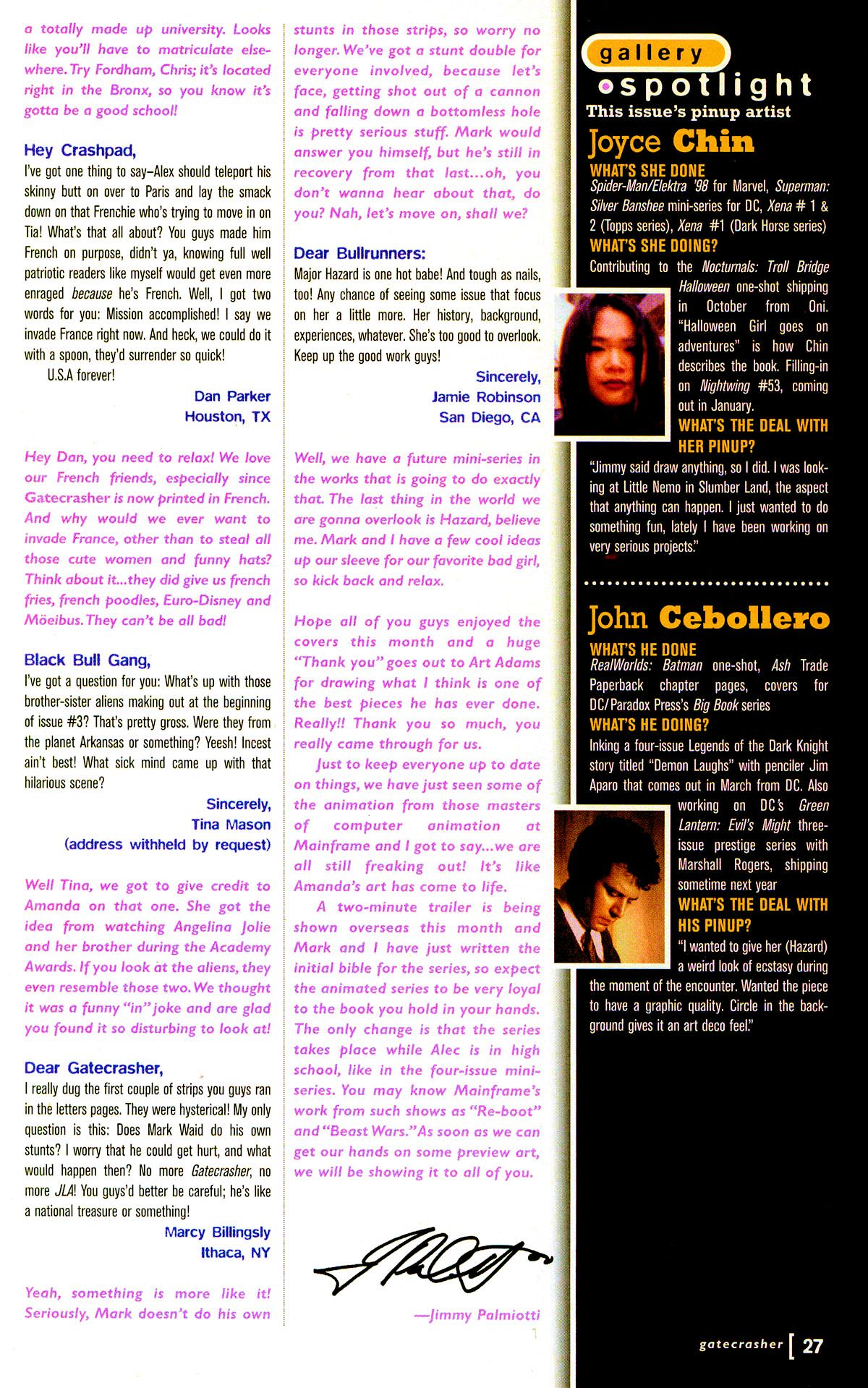 Read online Gatecrasher comic -  Issue #5 - 28