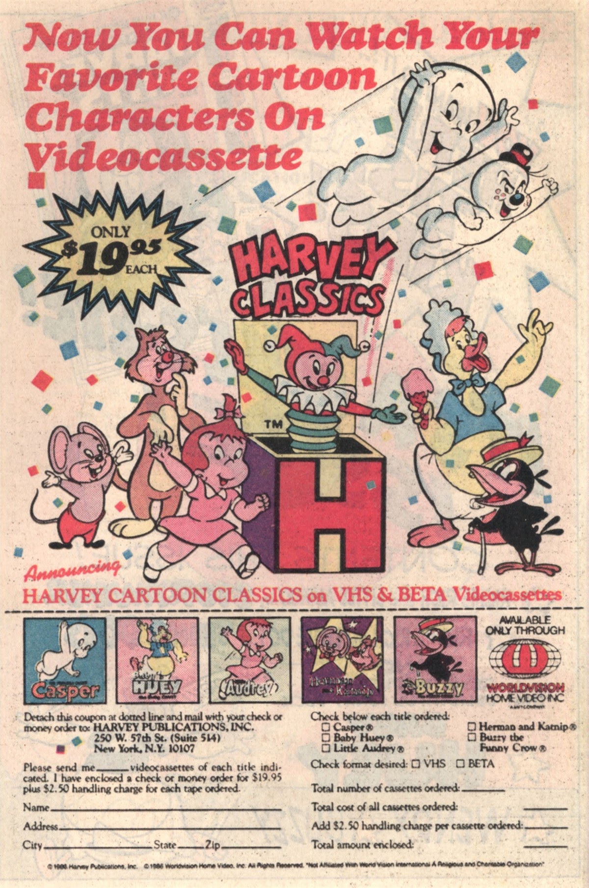 Read online Harvey Hits Comics comic -  Issue #1 - 4