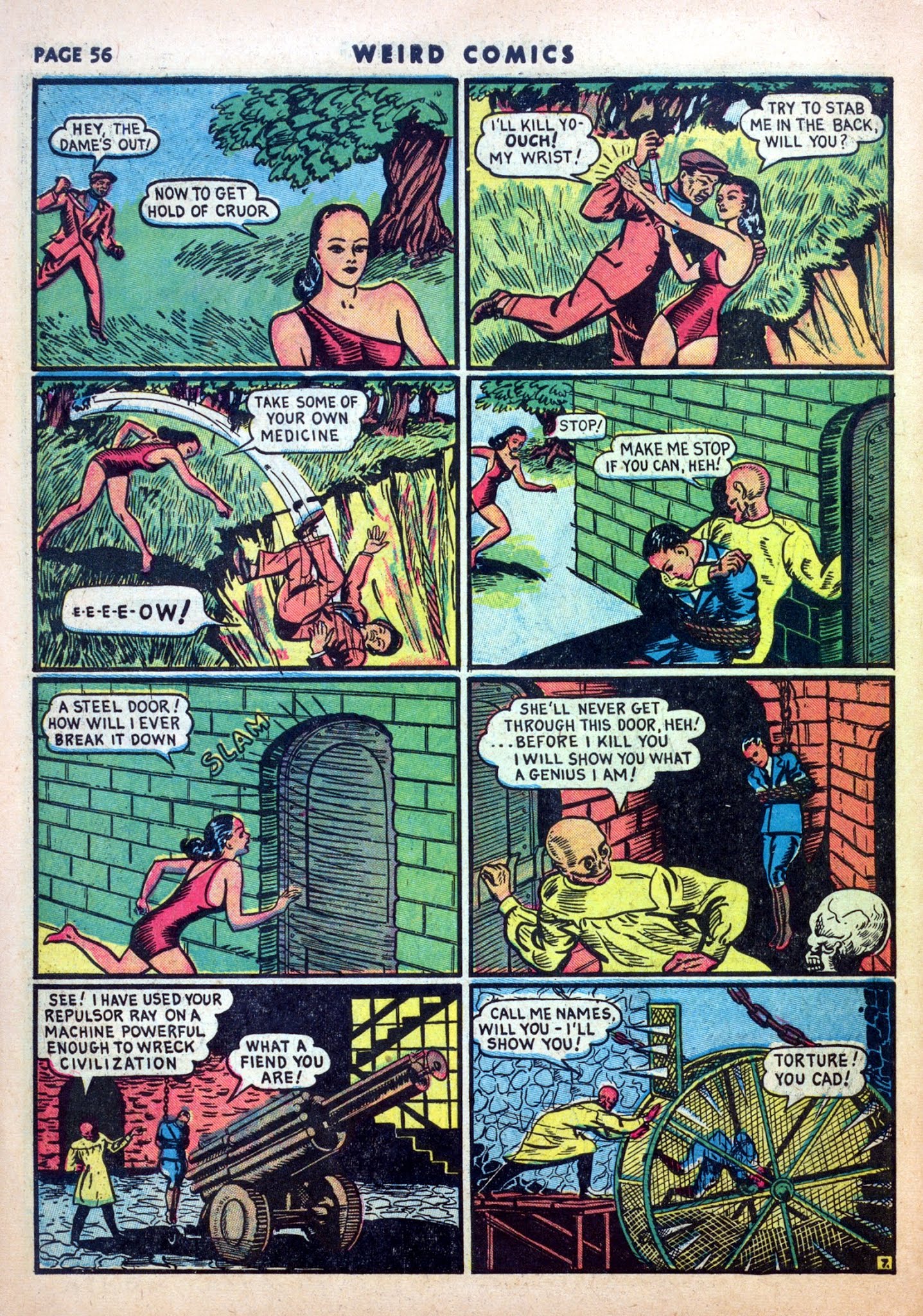 Read online Weird Comics comic -  Issue #16 - 57