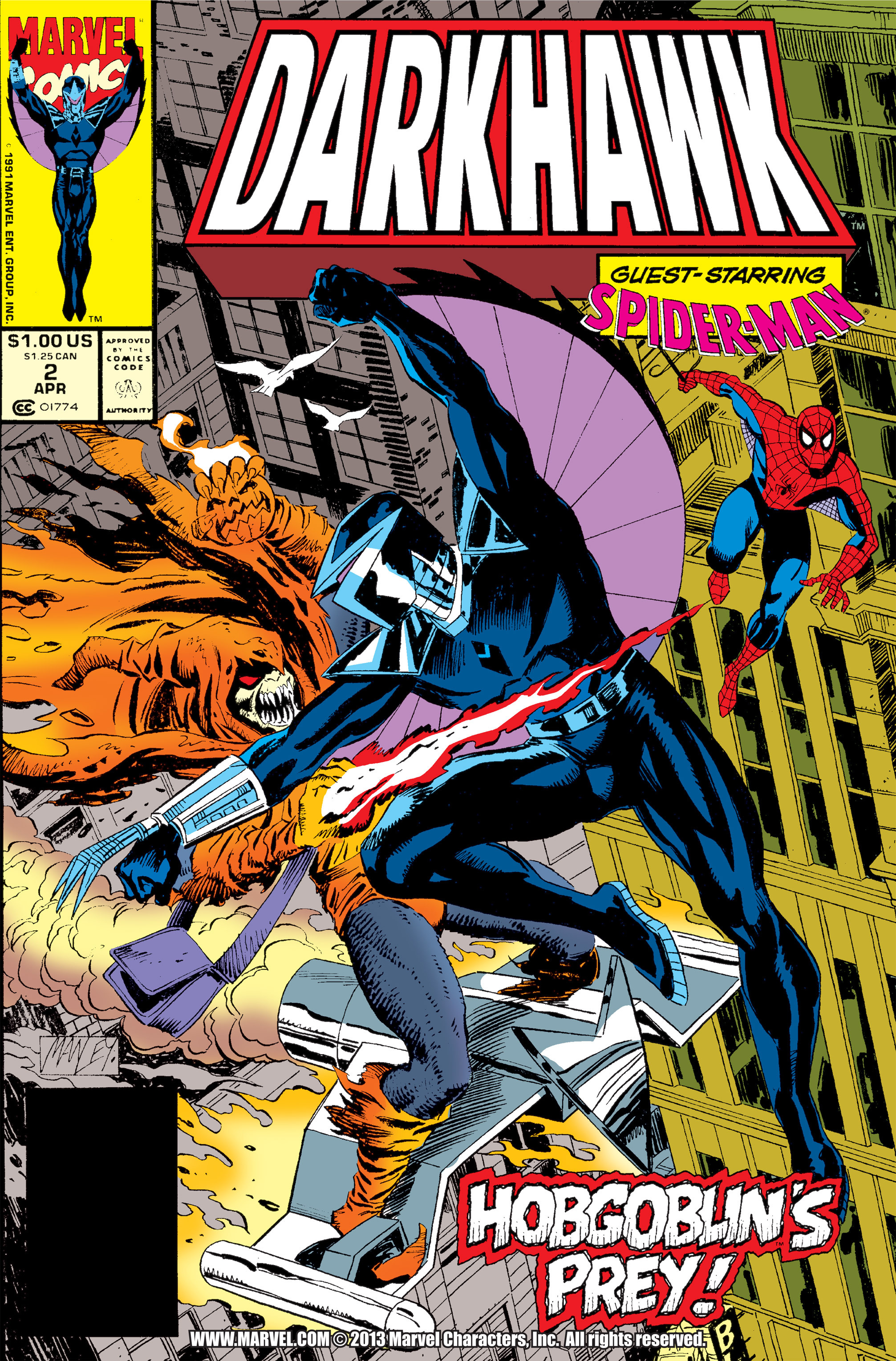 Read online Darkhawk (1991) comic -  Issue #2 - 1