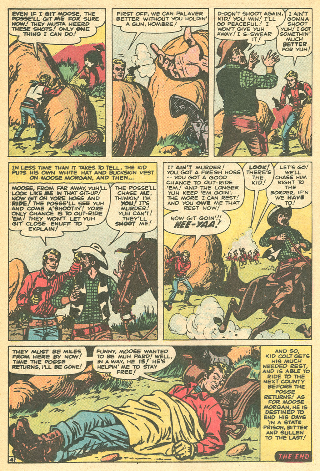 Read online Kid Colt Outlaw comic -  Issue #152 - 24