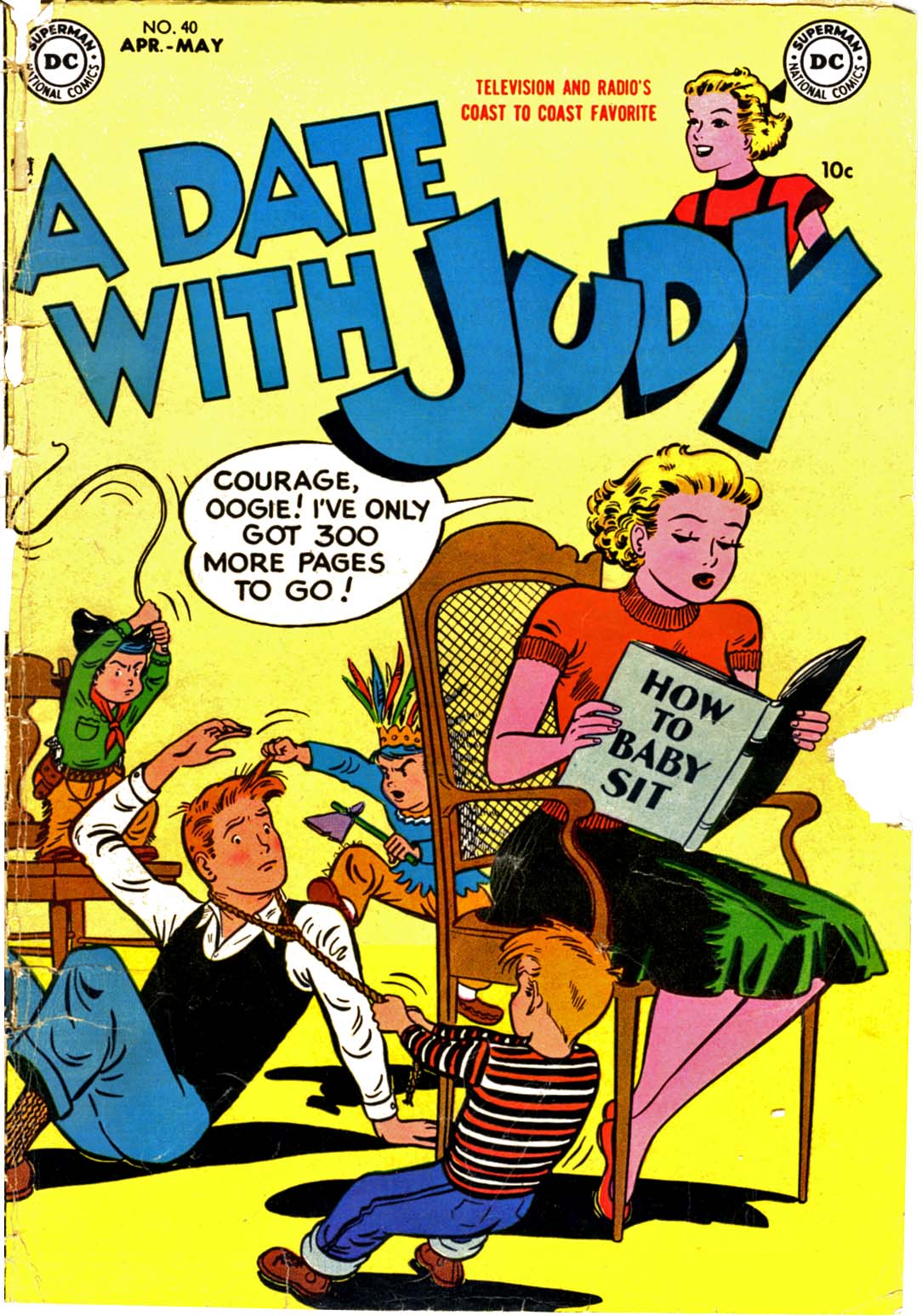 Read online A Date with Judy comic -  Issue #40 - 1