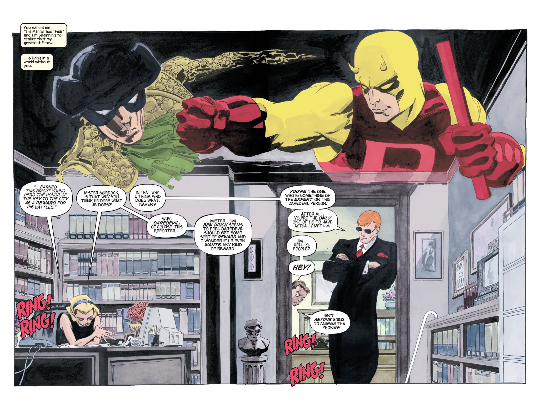 Read online Daredevil: Yellow comic -  Issue # _TPB - 118