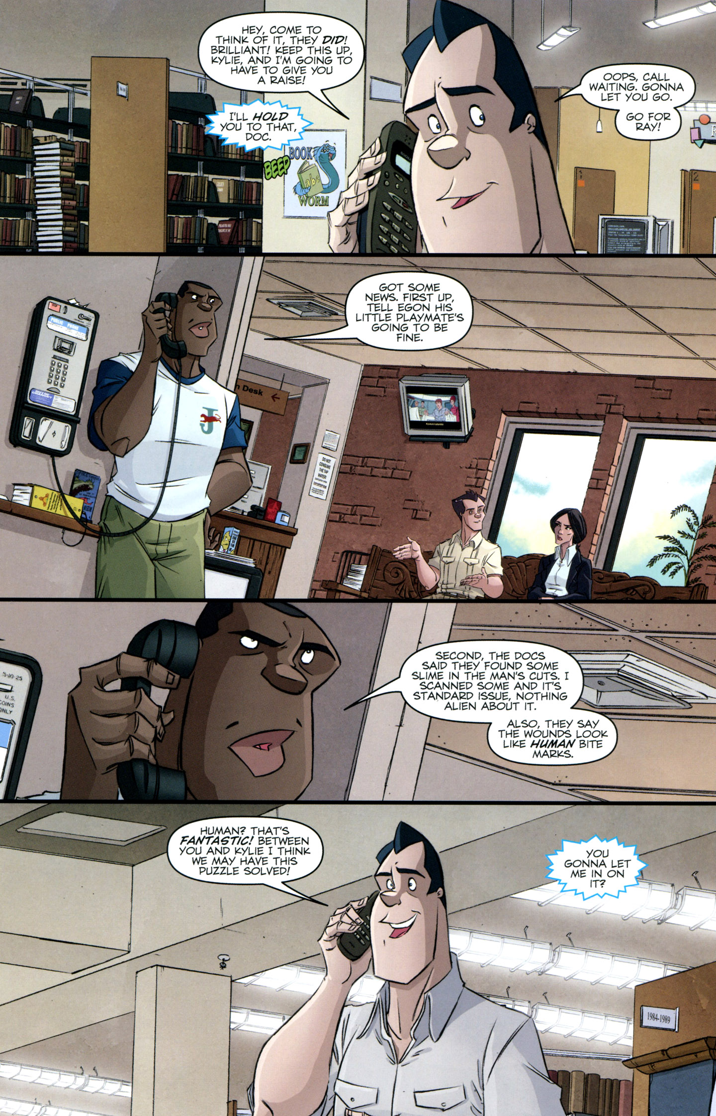 Read online Ghostbusters (2011) comic -  Issue #11 - 13