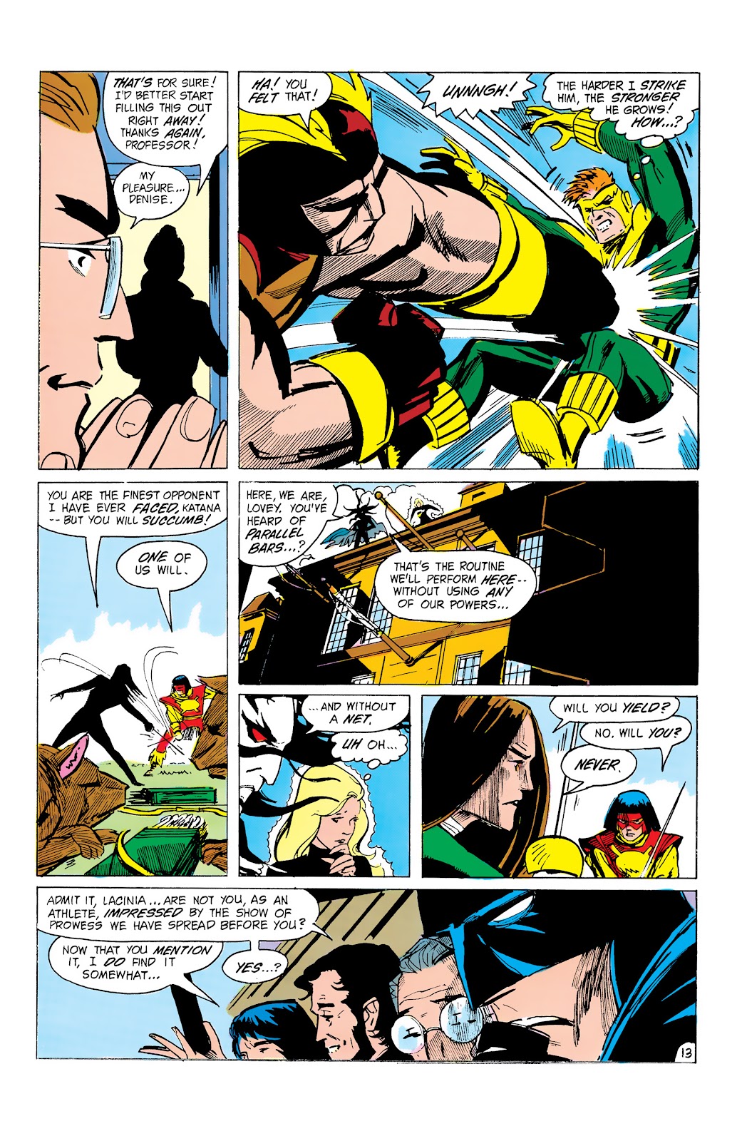 Batman and the Outsiders (1983) issue 15 - Page 13