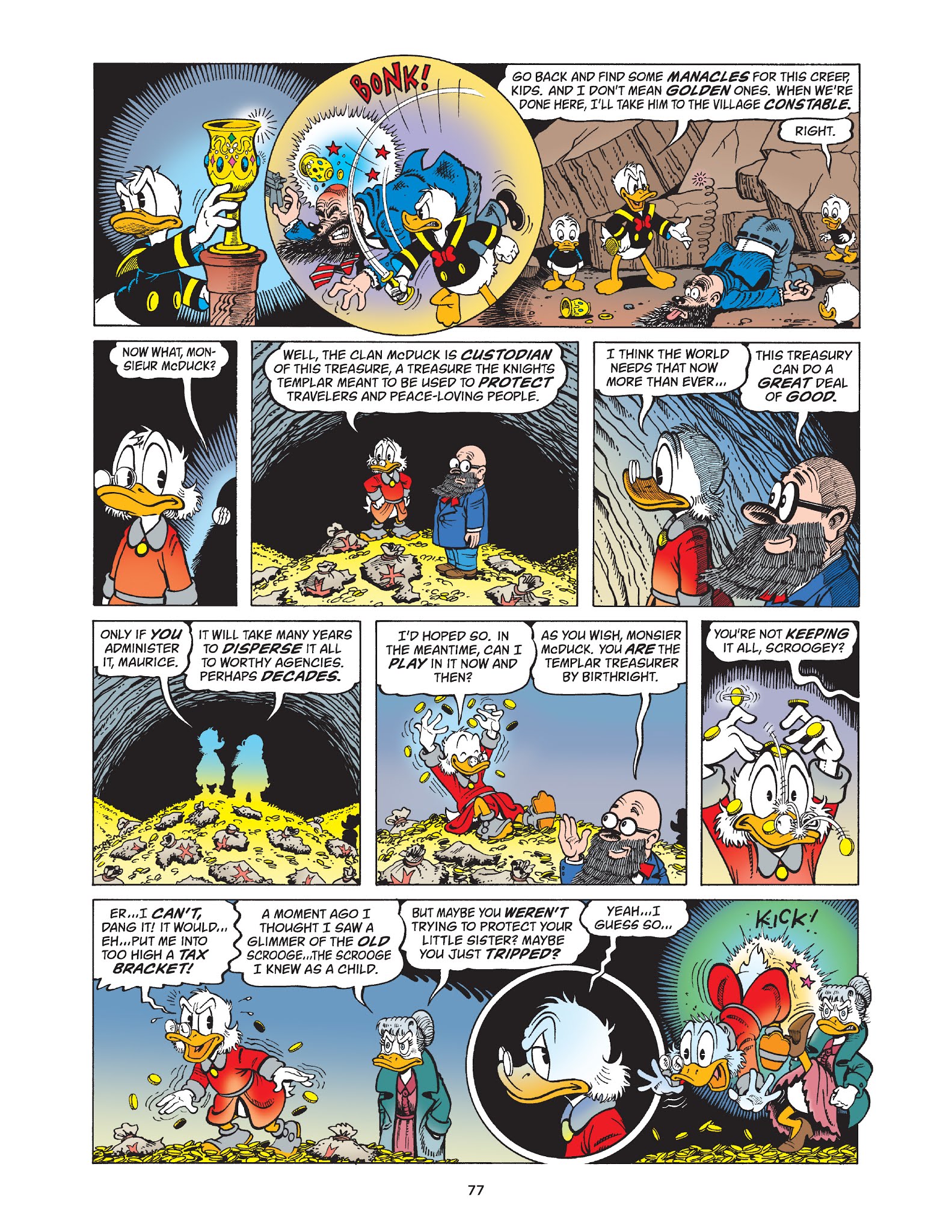Read online Walt Disney Uncle Scrooge and Donald Duck: The Don Rosa Library comic -  Issue # TPB 10 (Part 1) - 78