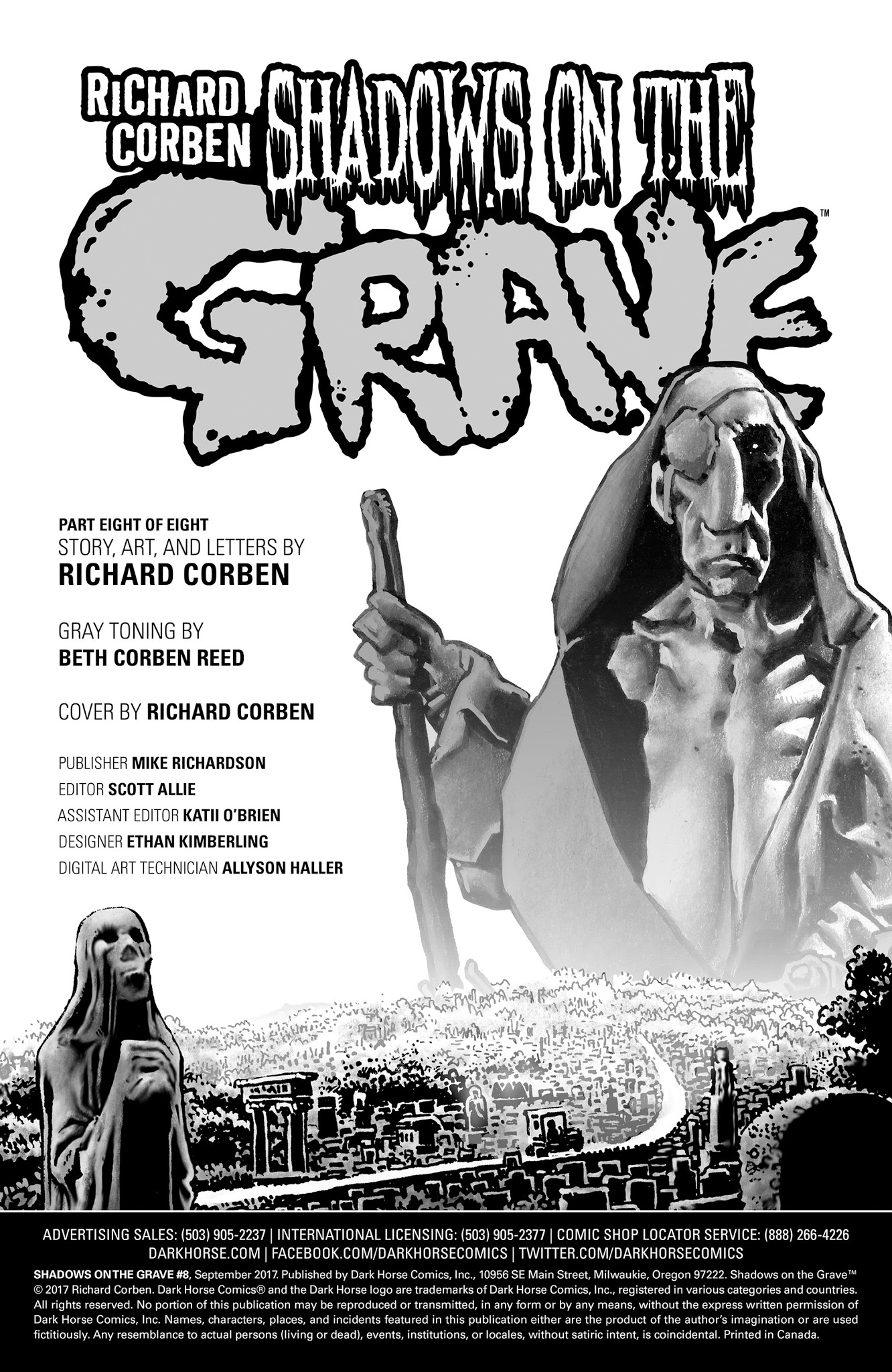 Read online Shadows on the Grave comic -  Issue #8 - 35
