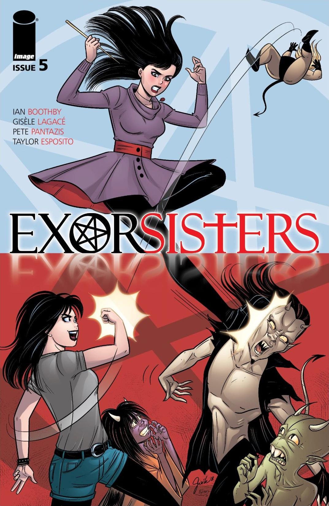 Read online Exorsisters comic -  Issue #5 - 1
