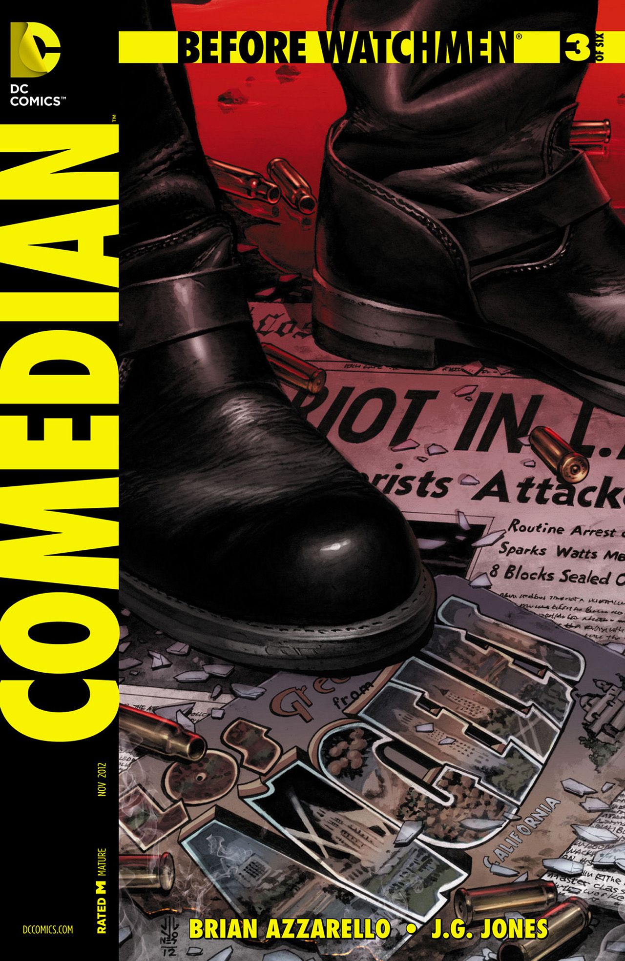 Read online Before Watchmen: Comedian comic -  Issue #3 - 1
