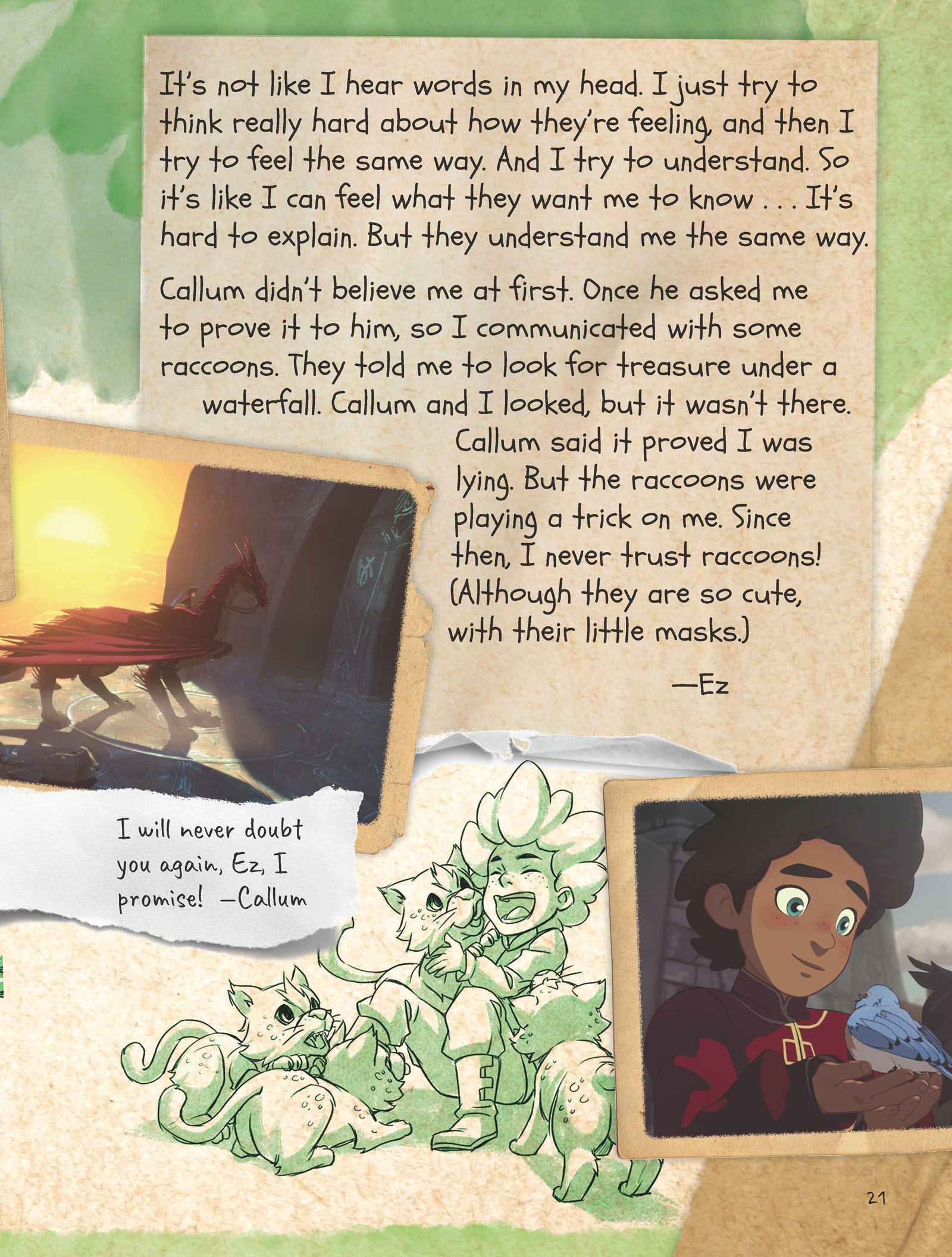 Read online Callum’s Spellbook: The Dragon Prince comic -  Issue # TPB (Part 1) - 23