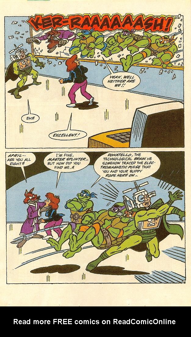 Read online Teenage Mutant Ninja Turtles Adventures (1989) comic -  Issue #21 - 17