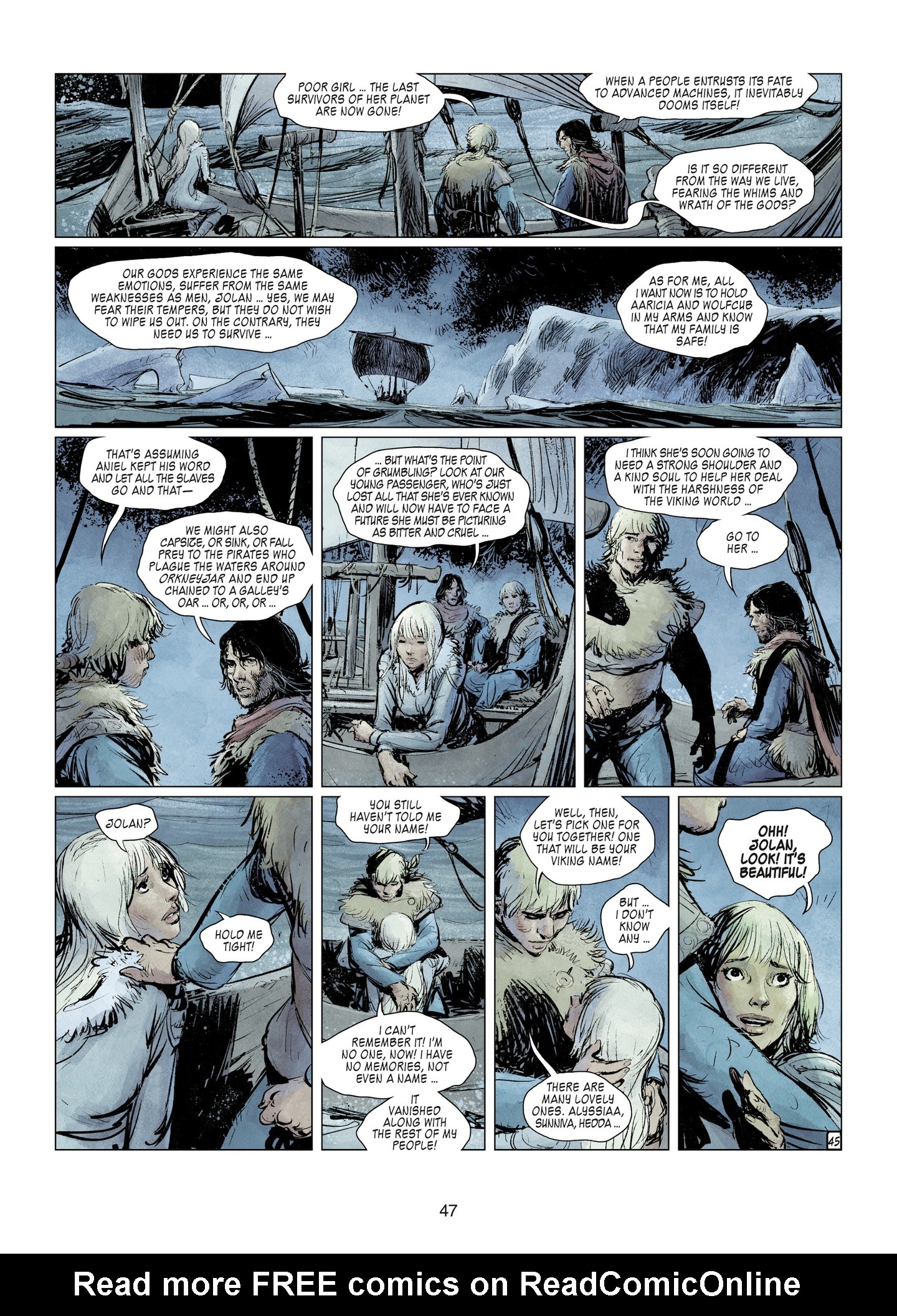 Read online Thorgal comic -  Issue #32 - 49