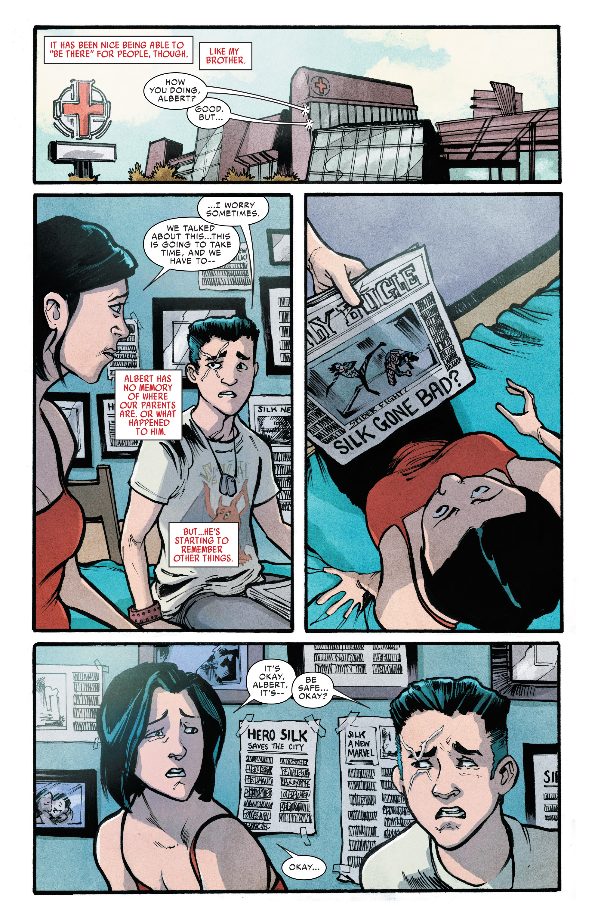 Read online Silk (2016) comic -  Issue #3 - 9