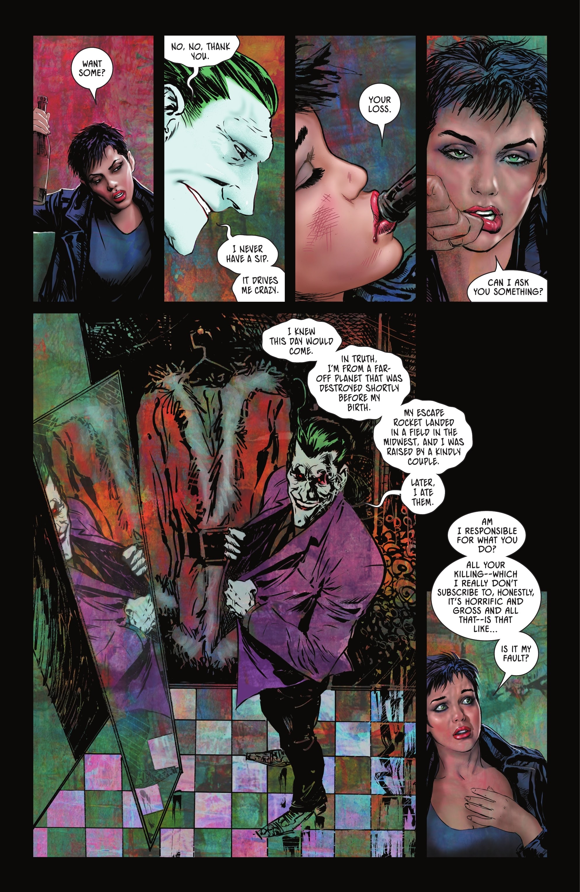 Read online Batman/Catwoman comic -  Issue #8 - 23