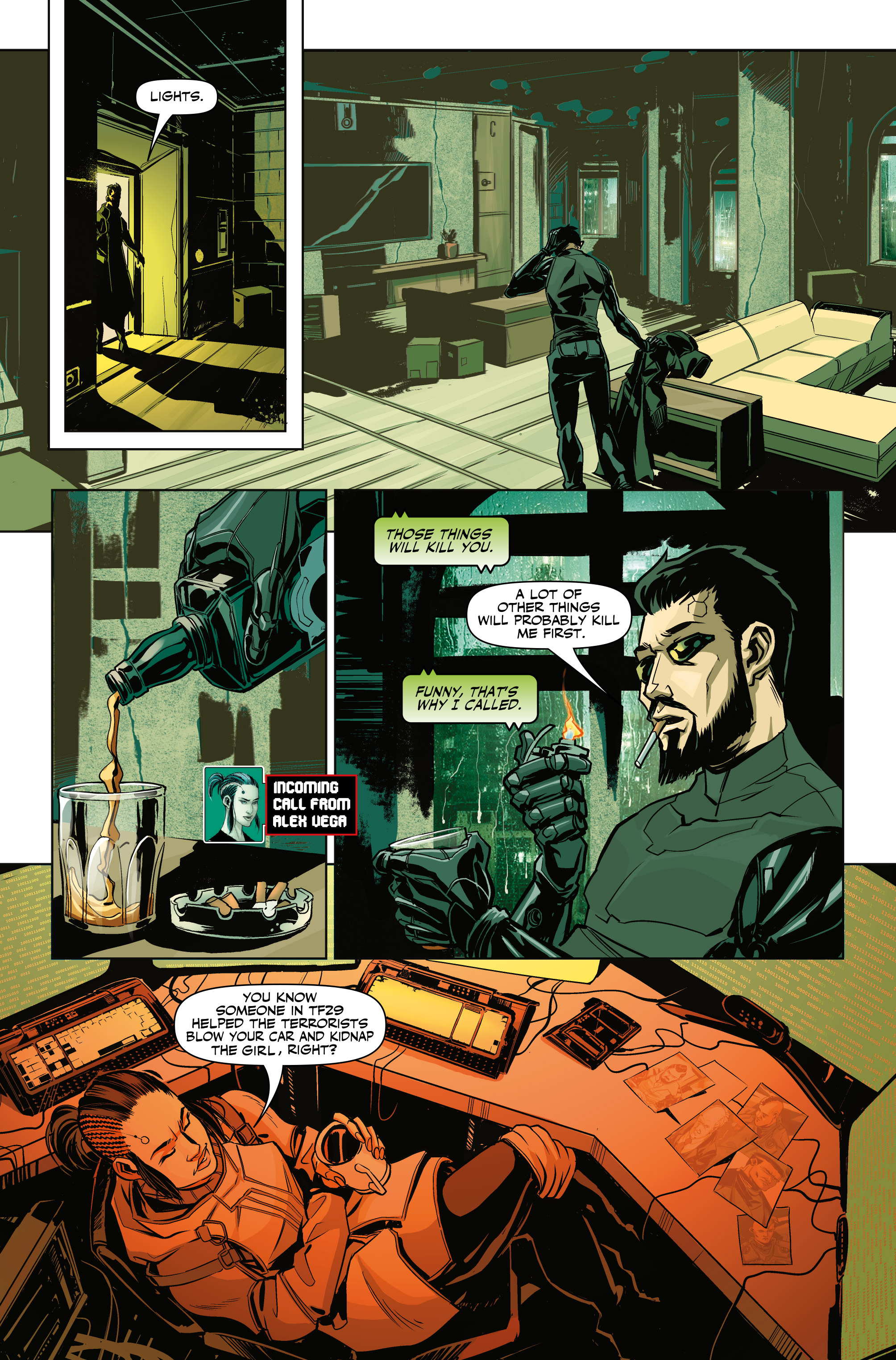 Read online Deus Ex: Children's Crusade comic -  Issue #4 - 7