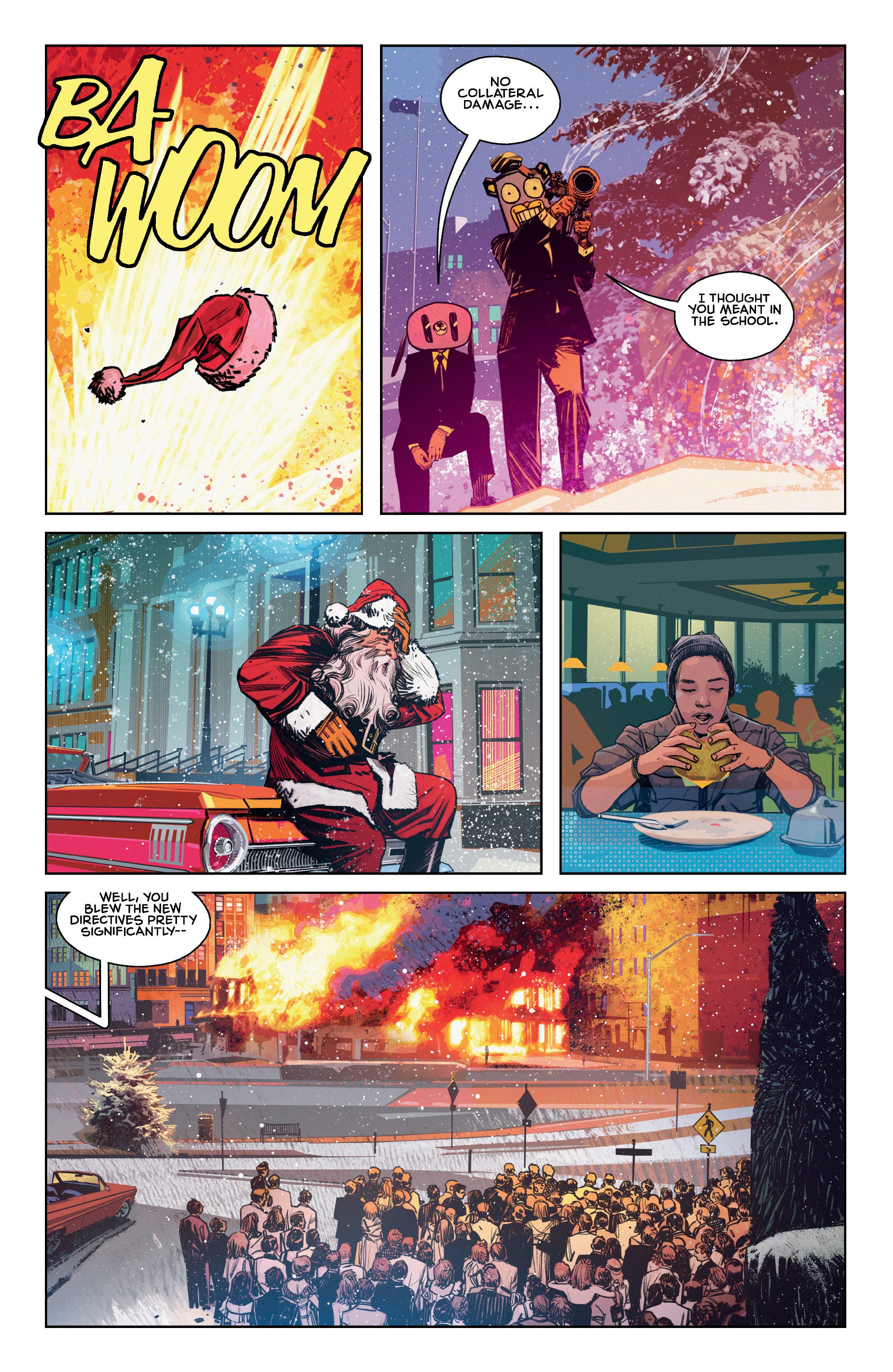 Read online Hazel and Cha Cha Save Christmas: Tales from the Umbrella Academy comic -  Issue # Full - 31